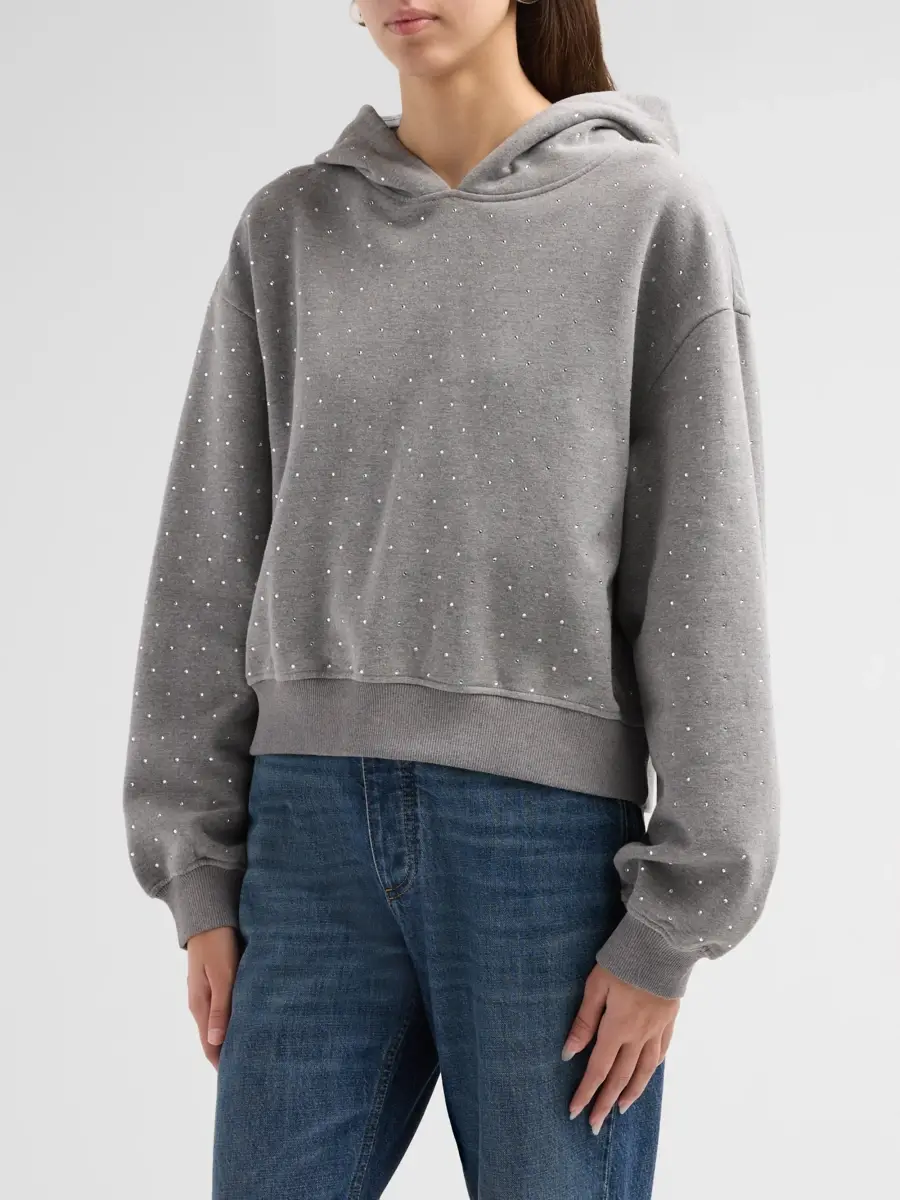 Generation Love Women's Renae Crystal Hoodie | Thumbnail 4