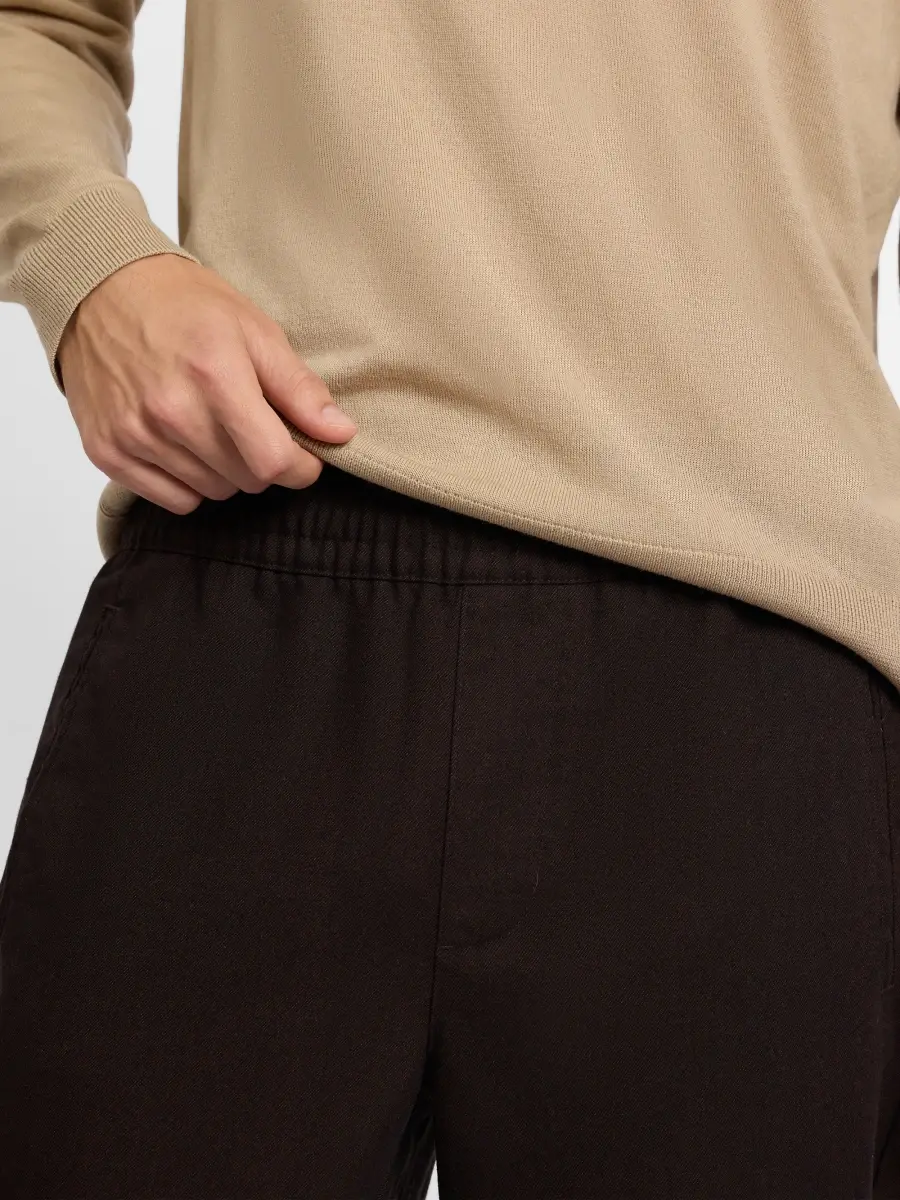 Onia Men's Wool-Blend Straight-Leg Pants | Thumbnail 5 Onia Men's Wool-Blend Straight-Leg Pants | Thumbnail 5