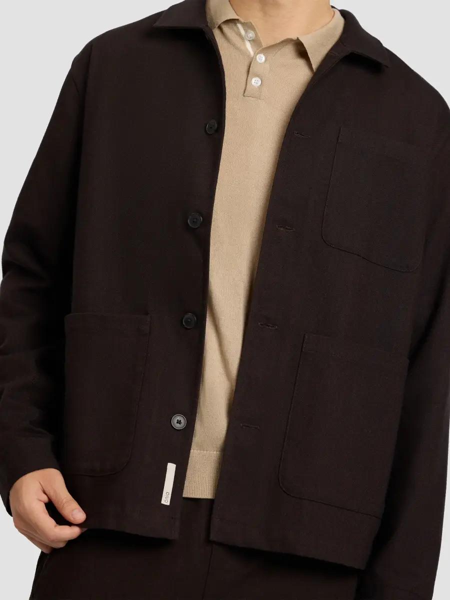 Onia Men's Twill Chore Jacket | Thumbnail 4