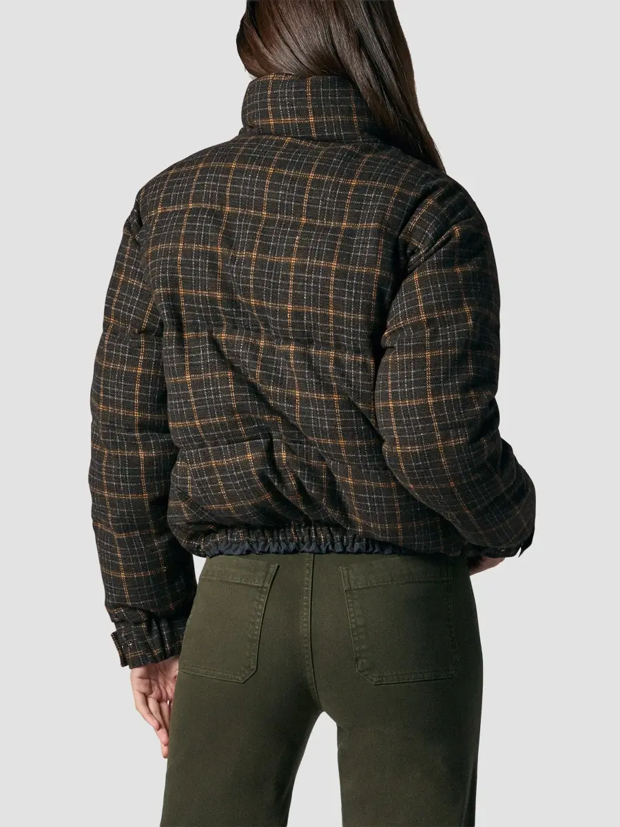 Joe's Jeans Women's The Bruna Brushed Wool Puffer Jacket | Thumbnail 3 Joe's Jeans Women's The Bruna Brushed Wool Puffer Jacket | Thumbnail 3