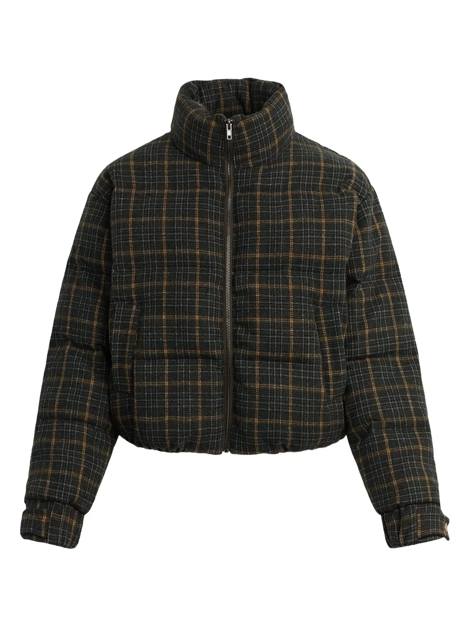 Women's The Bruna Brushed Wool Puffer Jacket Women's The Bruna Brushed Wool Puffer Jacket
