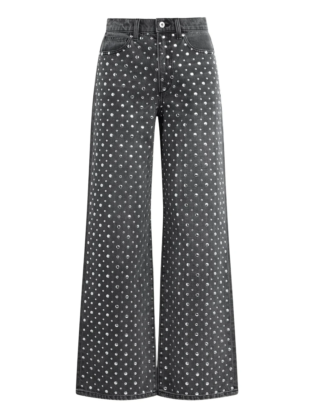 Joe's Jeans Women's The Harlowe Studded Wide-Leg Jeans