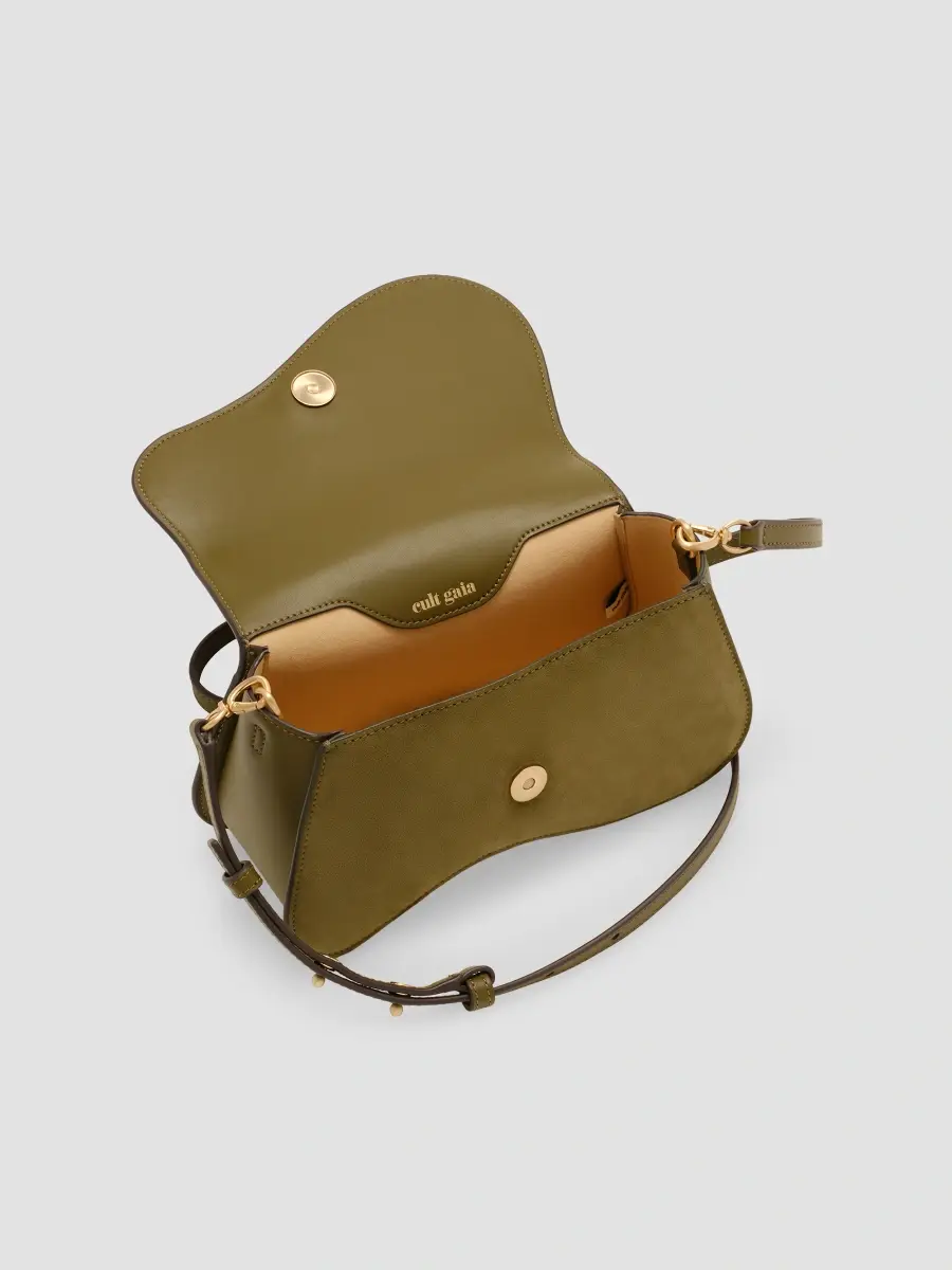 Cult Gaia Women's Kazia Suede Top Handle Bag | Thumbnail 3