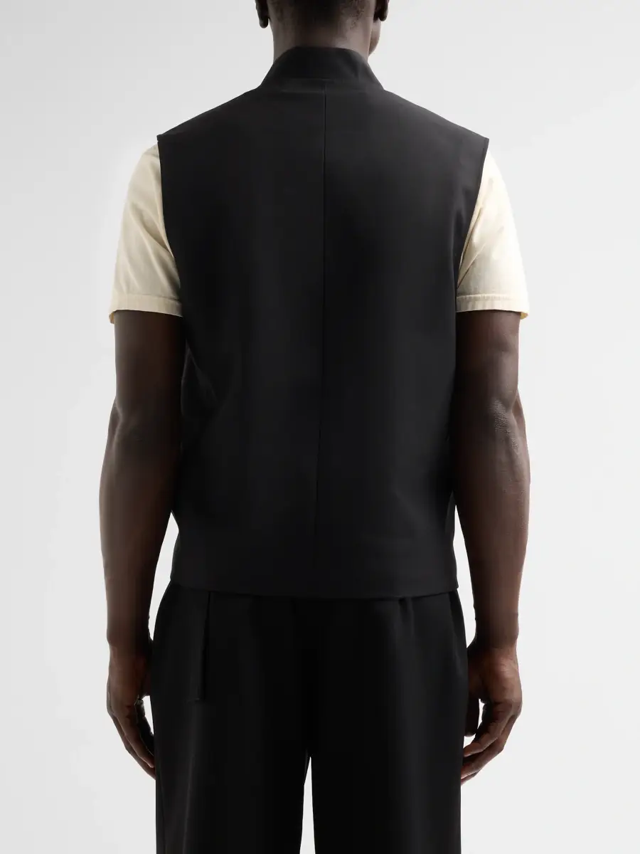 Helmut Lang Men's Wool Utility Vest | Thumbnail 3 Helmut Lang Men's Wool Utility Vest | Thumbnail 3