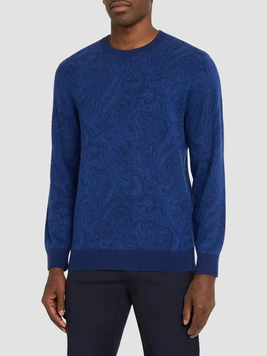 Robert Graham Men's Vomano Paisley Sweater | Thumbnail 4 Robert Graham Men's Vomano Paisley Sweater | Thumbnail 4