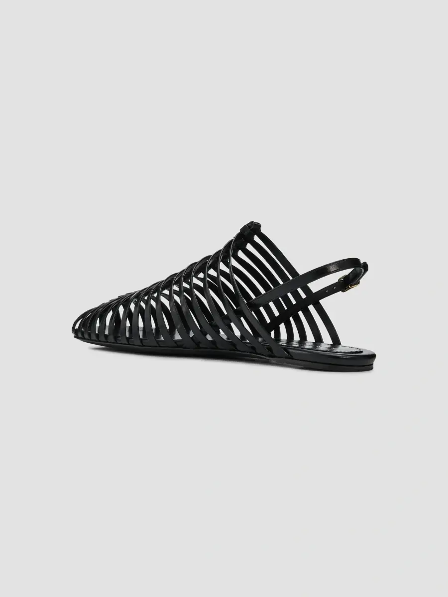 Dries Van Noten Women's Braided Leather Fisherman Sandals | Thumbnail 4