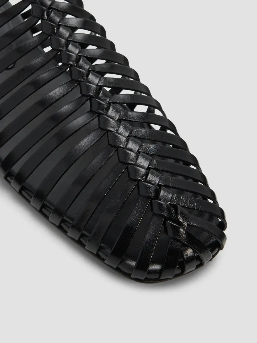 Dries Van Noten Women's Braided Leather Fisherman Sandals | Thumbnail 5