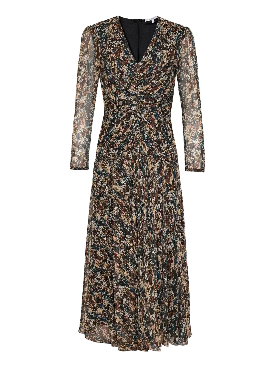 Women's Sonia Floral Georgette A-Line Midi Dress Women's Sonia Floral Georgette A-Line Midi Dress