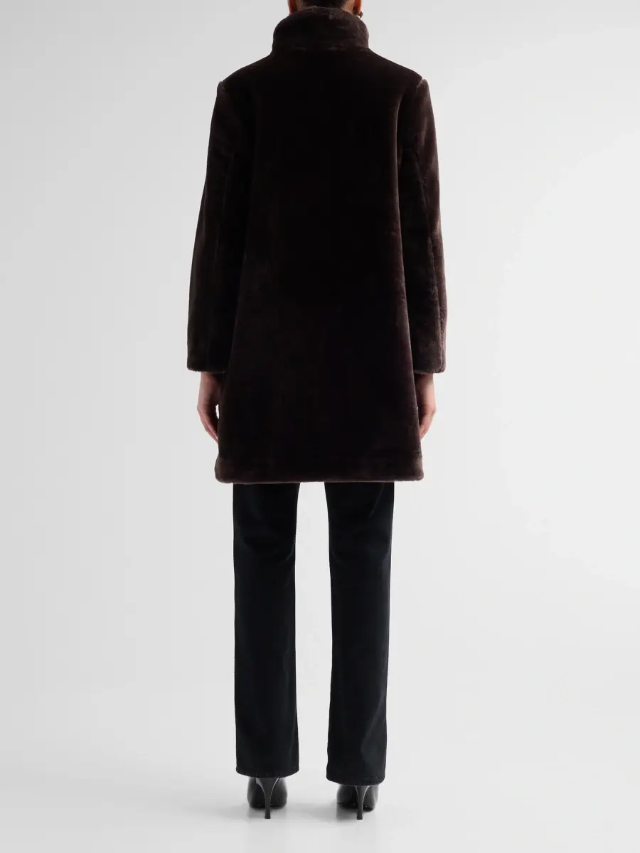 Mercer Collective Women's Faux Fur Button-Front Coat | Thumbnail 3 Mercer Collective Women's Faux Fur Button-Front Coat | Thumbnail 3