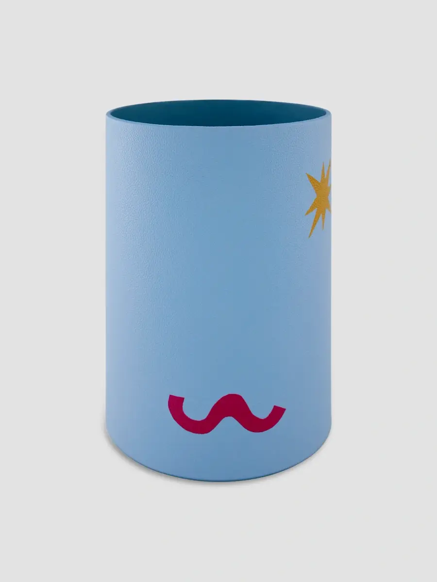 Jonathan Adler Playa Leather Waste Basket | Thumbnail 2 Jonathan Adler Playa Leather Waste Basket | Thumbnail 2