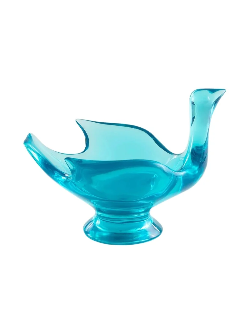 Jonathan Adler Acrylic Bird Pedestal Bowl