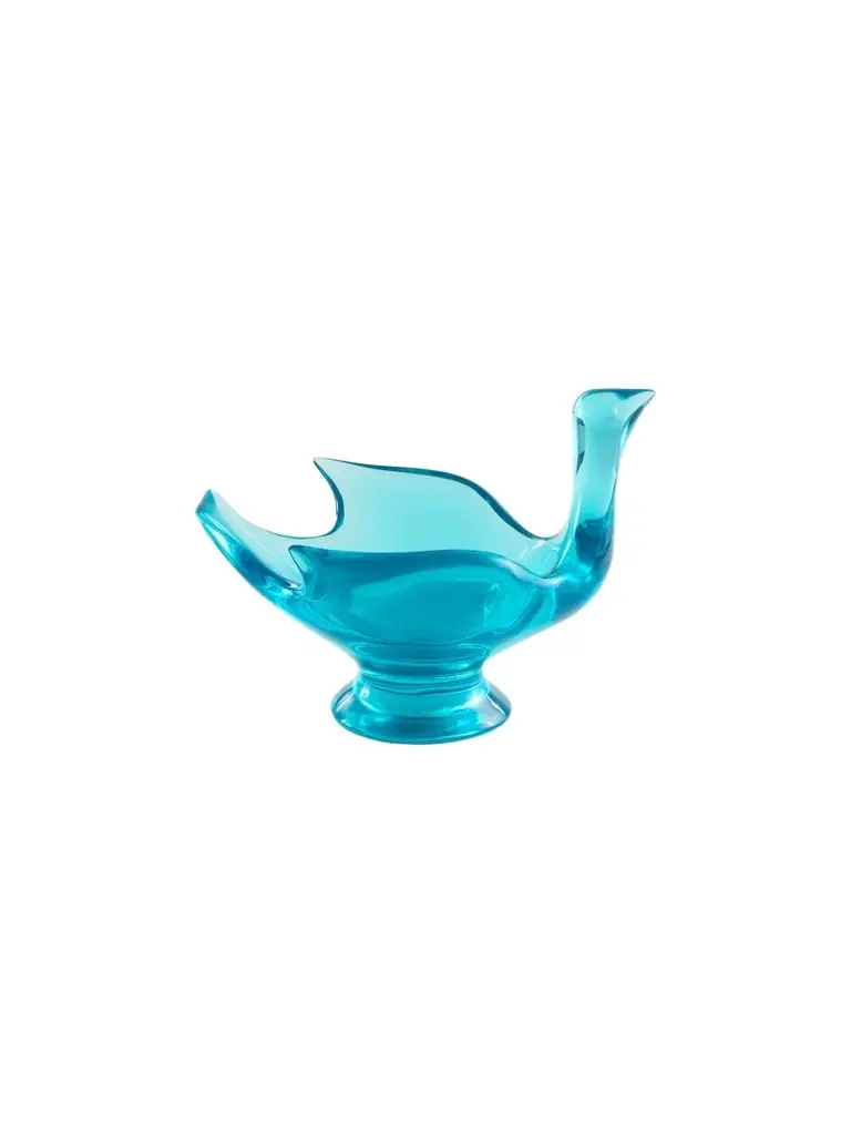 Acrylic Bird Pedestal Bowl Acrylic Bird Pedestal Bowl