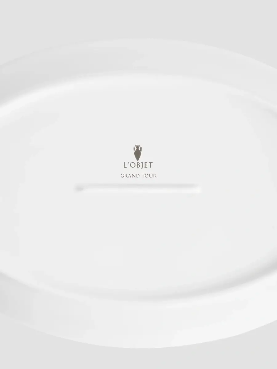L'Objet Grand Tour Medium Porcelain Oval Platter | Thumbnail 3 L'Objet Grand Tour Medium Porcelain Oval Platter | Thumbnail 3