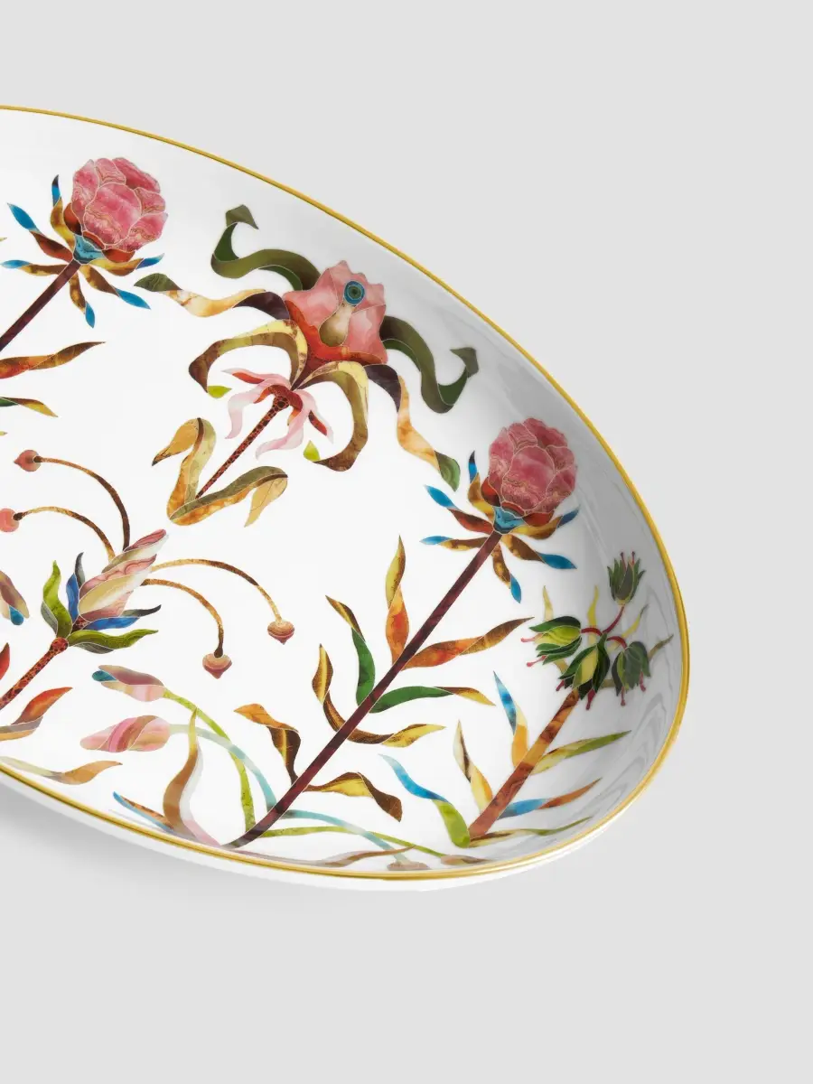 L'Objet Grand Tour Medium Porcelain Oval Platter | Thumbnail 4 L'Objet Grand Tour Medium Porcelain Oval Platter | Thumbnail 4