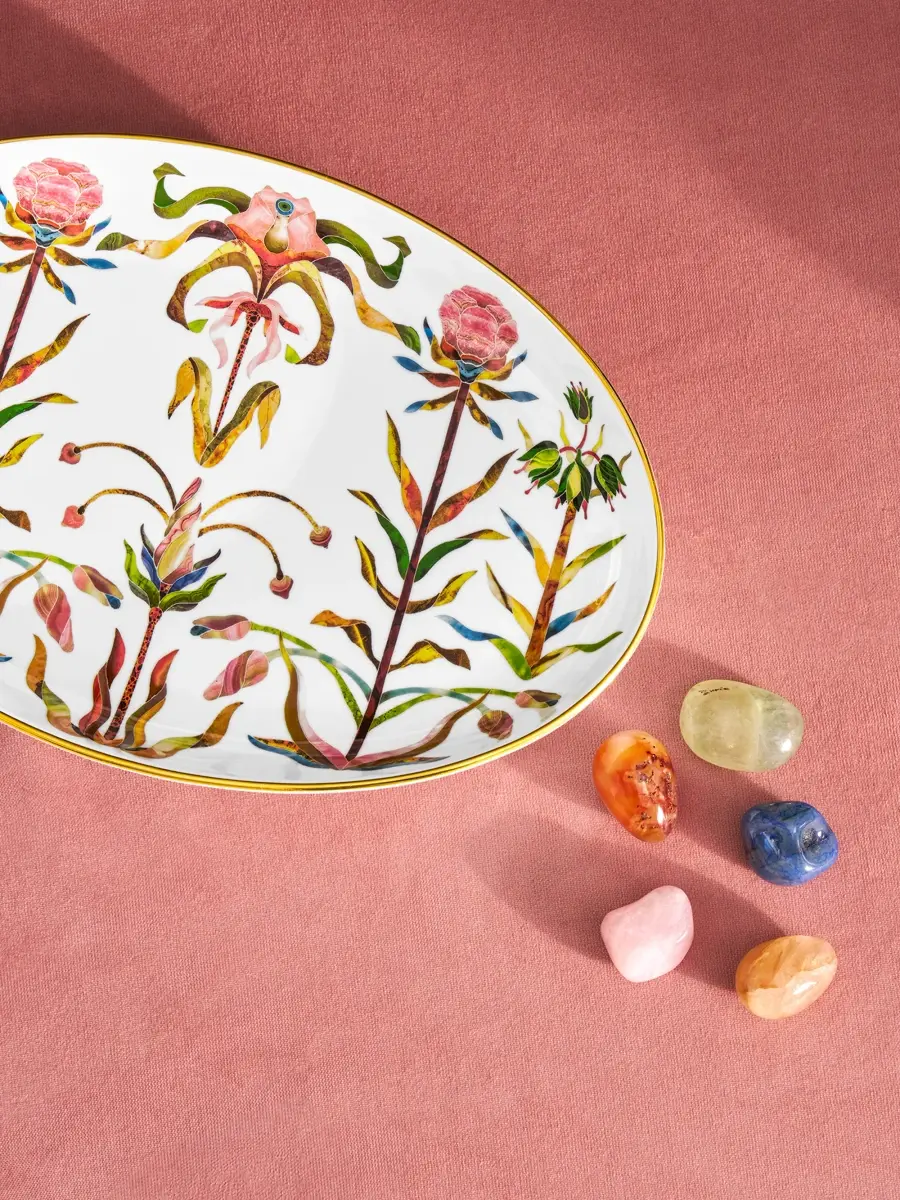 L'Objet Grand Tour Medium Porcelain Oval Platter | Thumbnail 5 L'Objet Grand Tour Medium Porcelain Oval Platter | Thumbnail 5