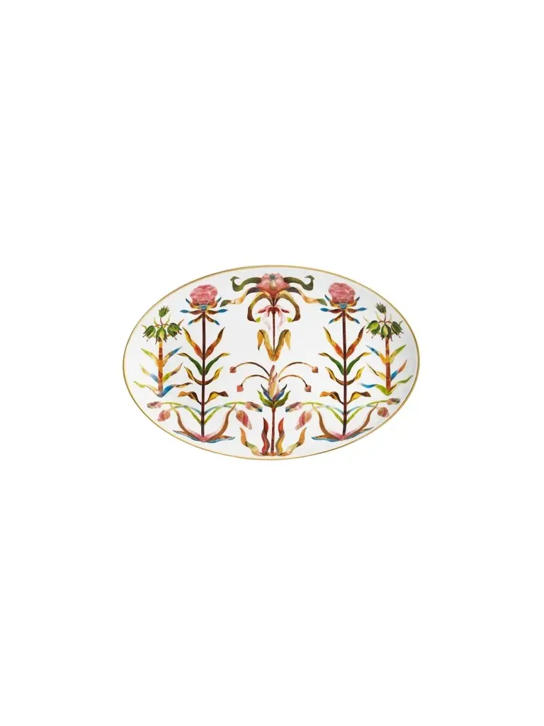 Grand Tour Medium Porcelain Oval Platter Grand Tour Medium Porcelain Oval Platter
