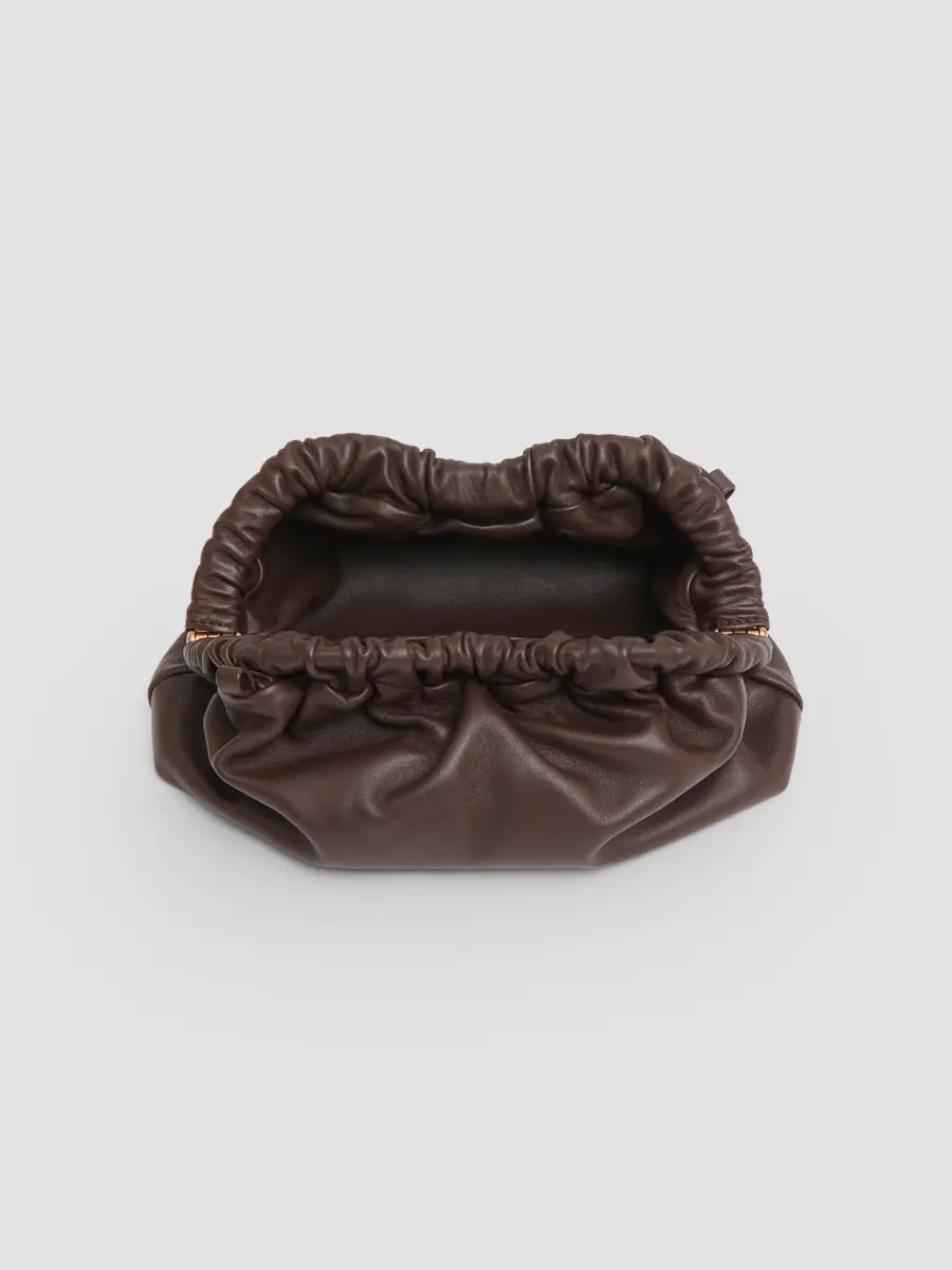 MANSUR GAVRIEL Women's Cloud Mini Leather Clutch | Thumbnail 3 MANSUR GAVRIEL Women's Cloud Mini Leather Clutch | Thumbnail 3