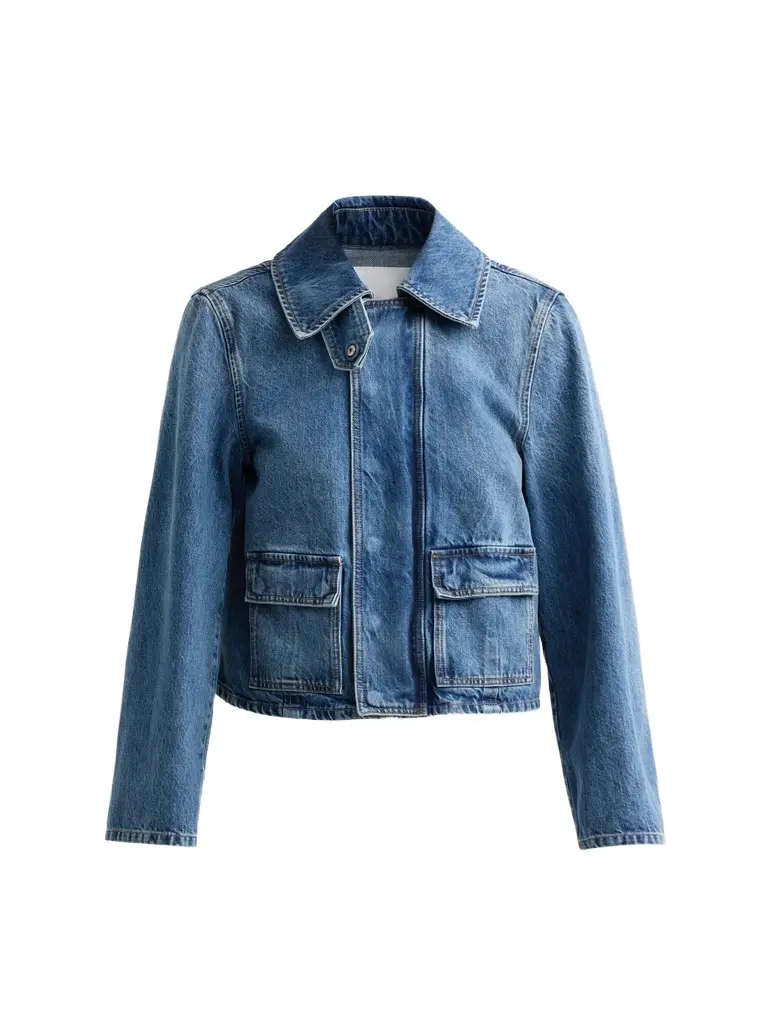 Women's The Hayes Denim Boxy Jacket Women's The Hayes Denim Boxy Jacket