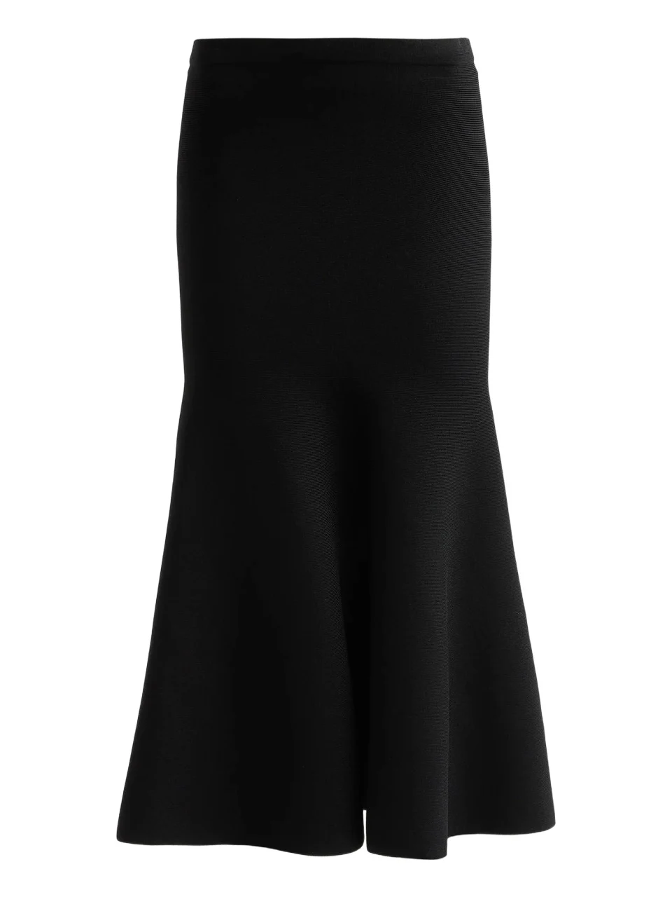 Brandon Maxwell Women's The Hendrix Flared Knit Skirt