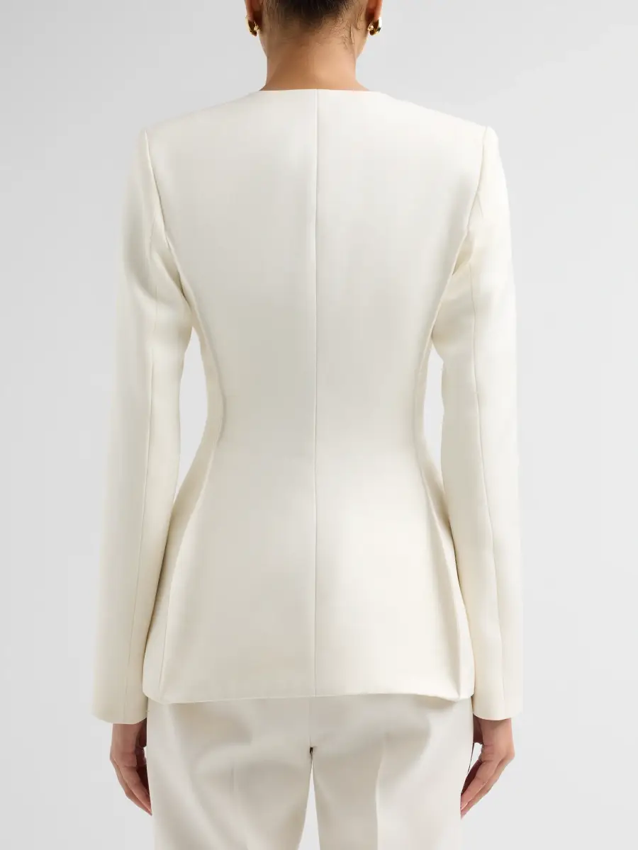 Brandon Maxwell Women's The Shelton Tailored Jacket | Thumbnail 3 Brandon Maxwell Women's The Shelton Tailored Jacket | Thumbnail 3