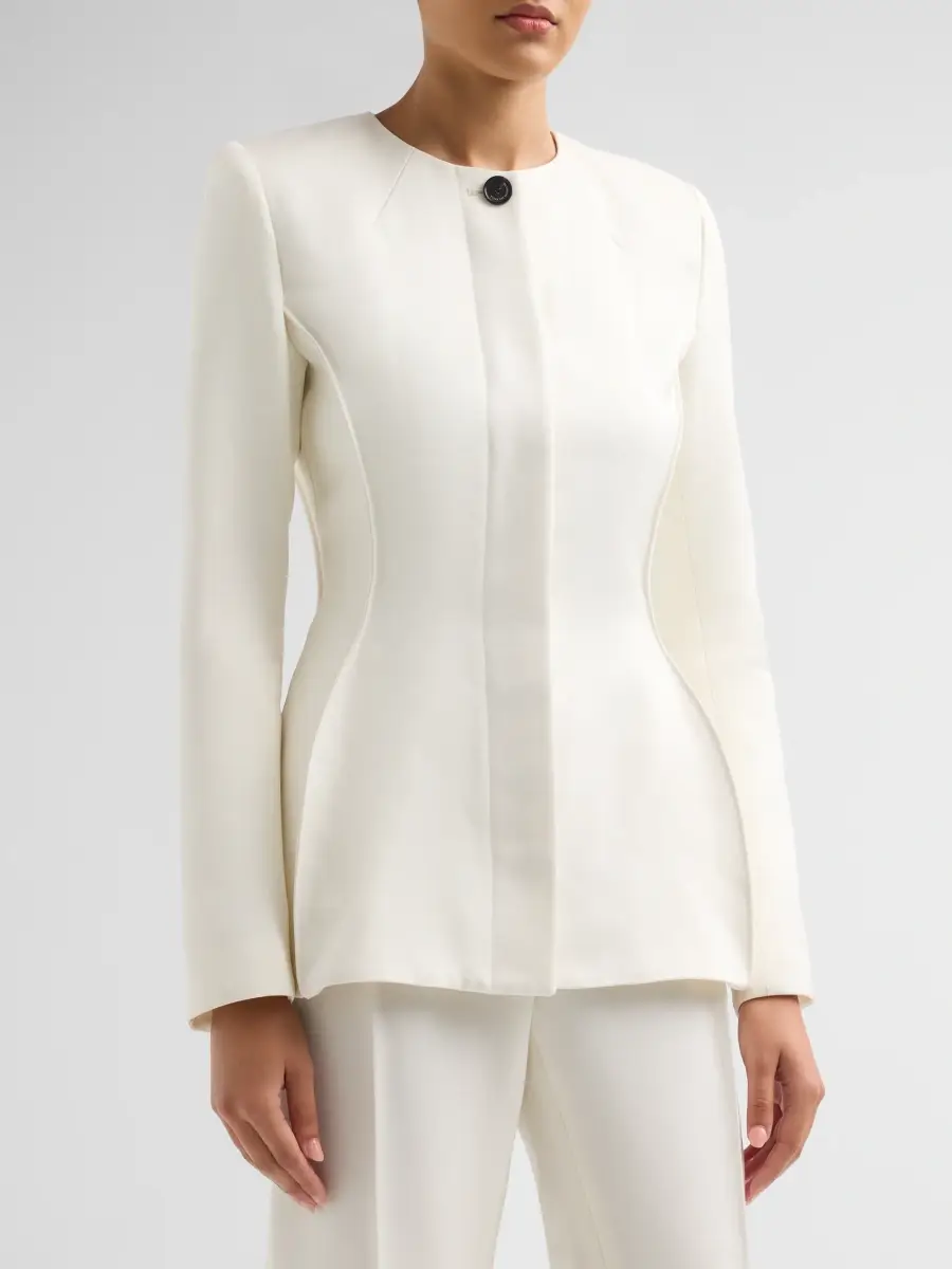 Brandon Maxwell Women's The Shelton Tailored Jacket | Thumbnail 4 Brandon Maxwell Women's The Shelton Tailored Jacket | Thumbnail 4
