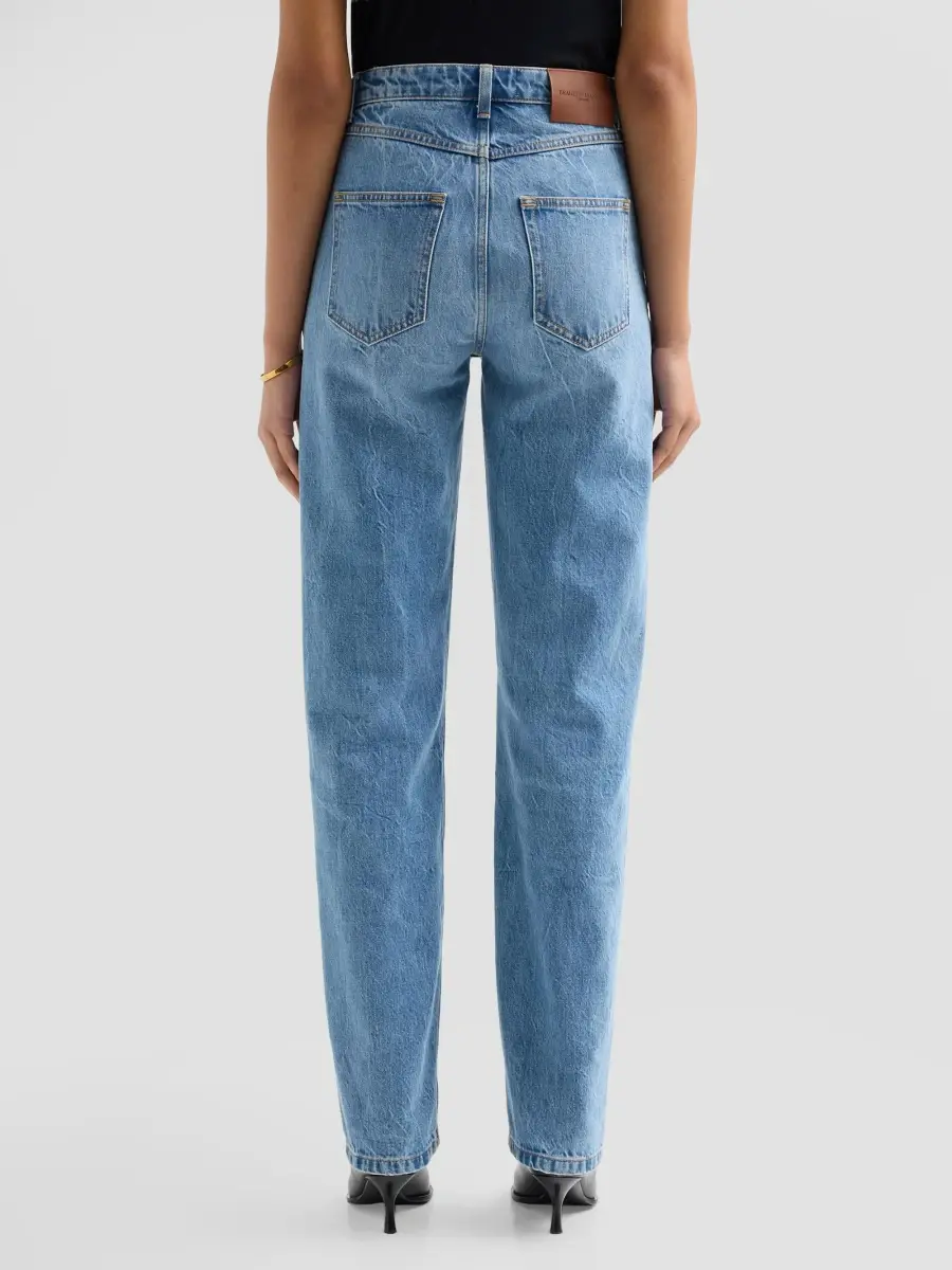 Brandon Maxwell Women's The Lowry Straight-Leg Jeans | Thumbnail 3
