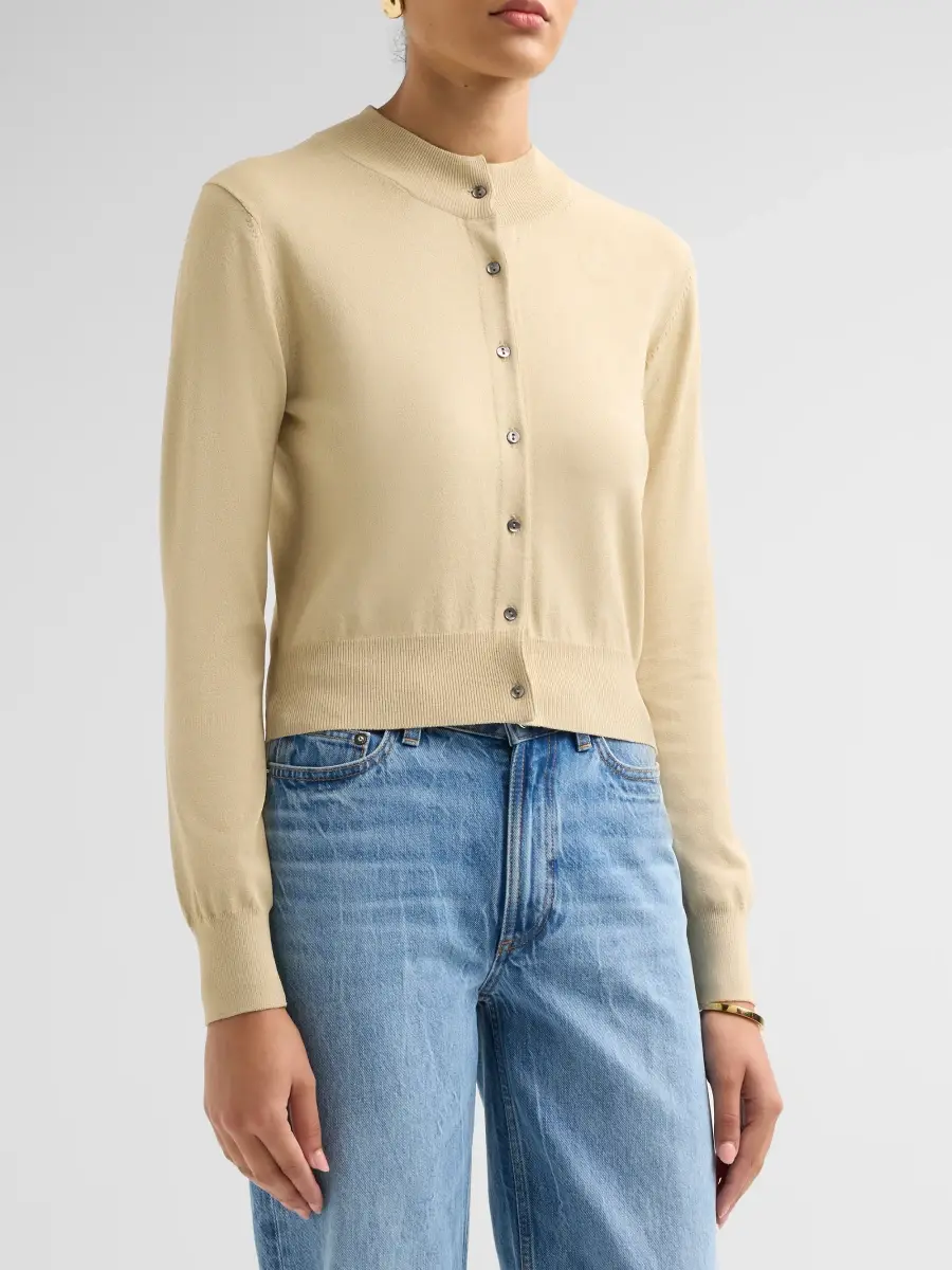 Brandon Maxwell Women's The Aubrey Cardigan | Thumbnail 4 Brandon Maxwell Women's The Aubrey Cardigan | Thumbnail 4