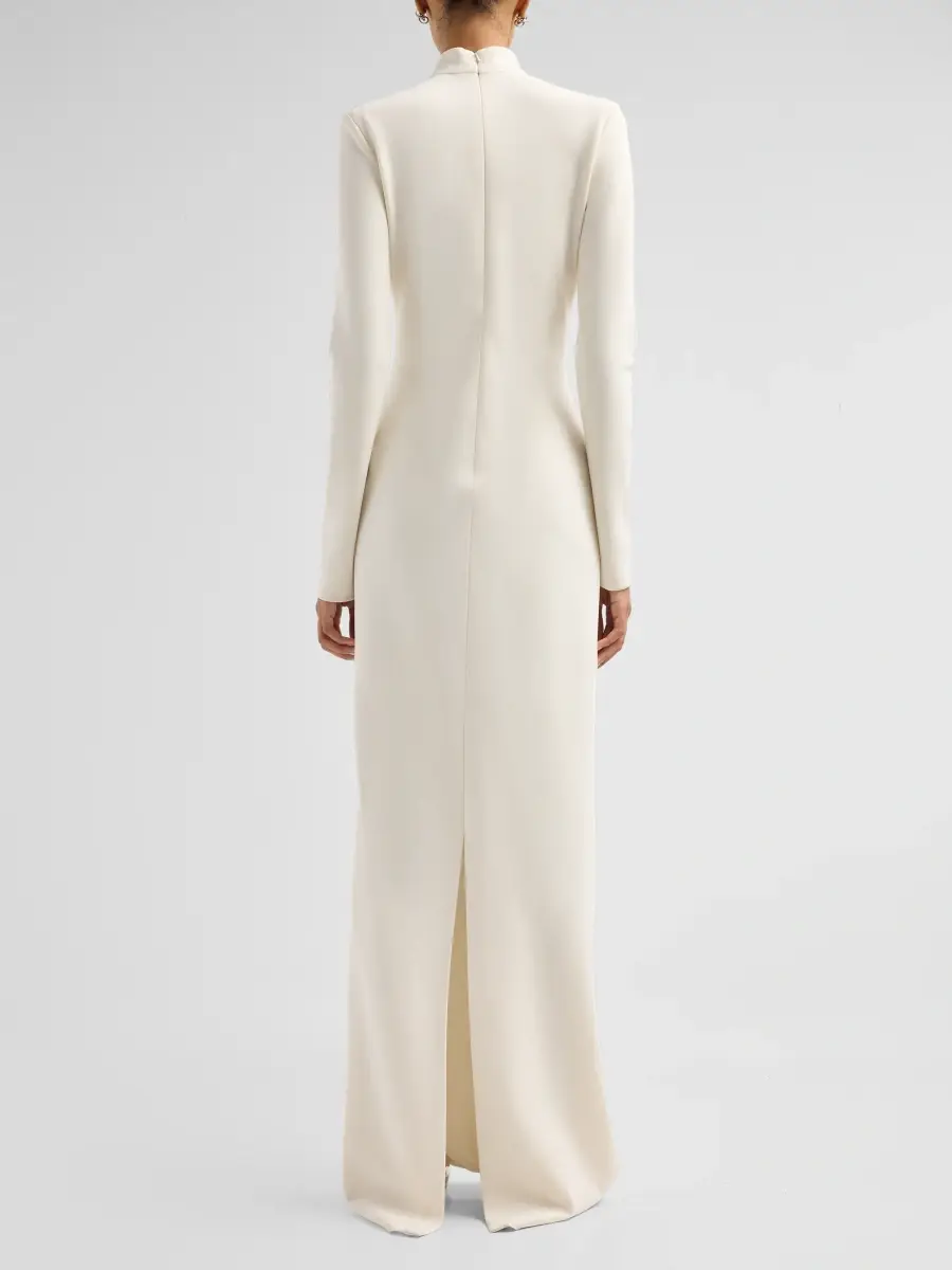 Brandon Maxwell Women's The Crosby Long-Sleeve Gown | Thumbnail 3 Brandon Maxwell Women's The Crosby Long-Sleeve Gown | Thumbnail 3