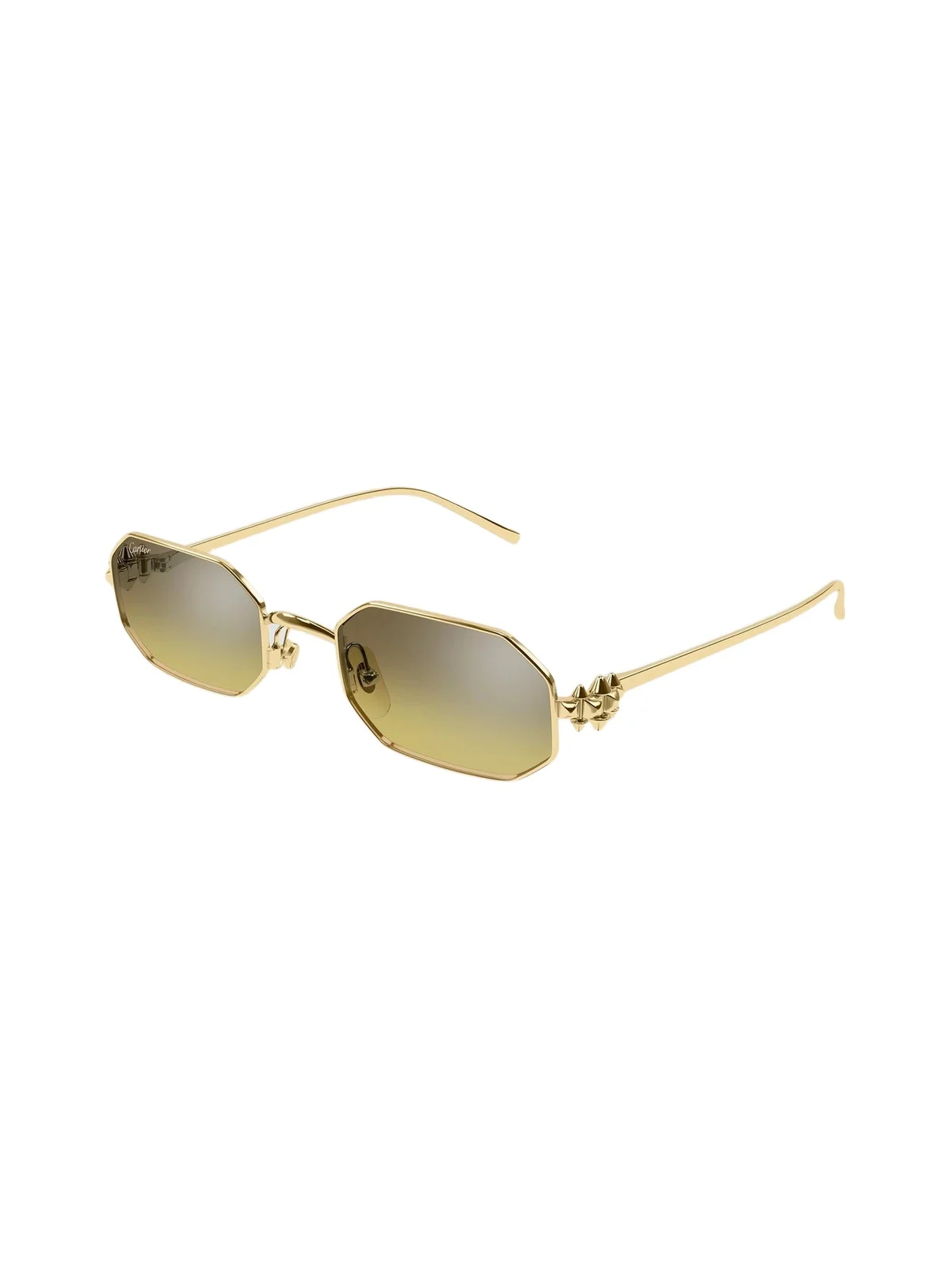 Cartier Men's Clash De 53MM Geometric Sunglasses