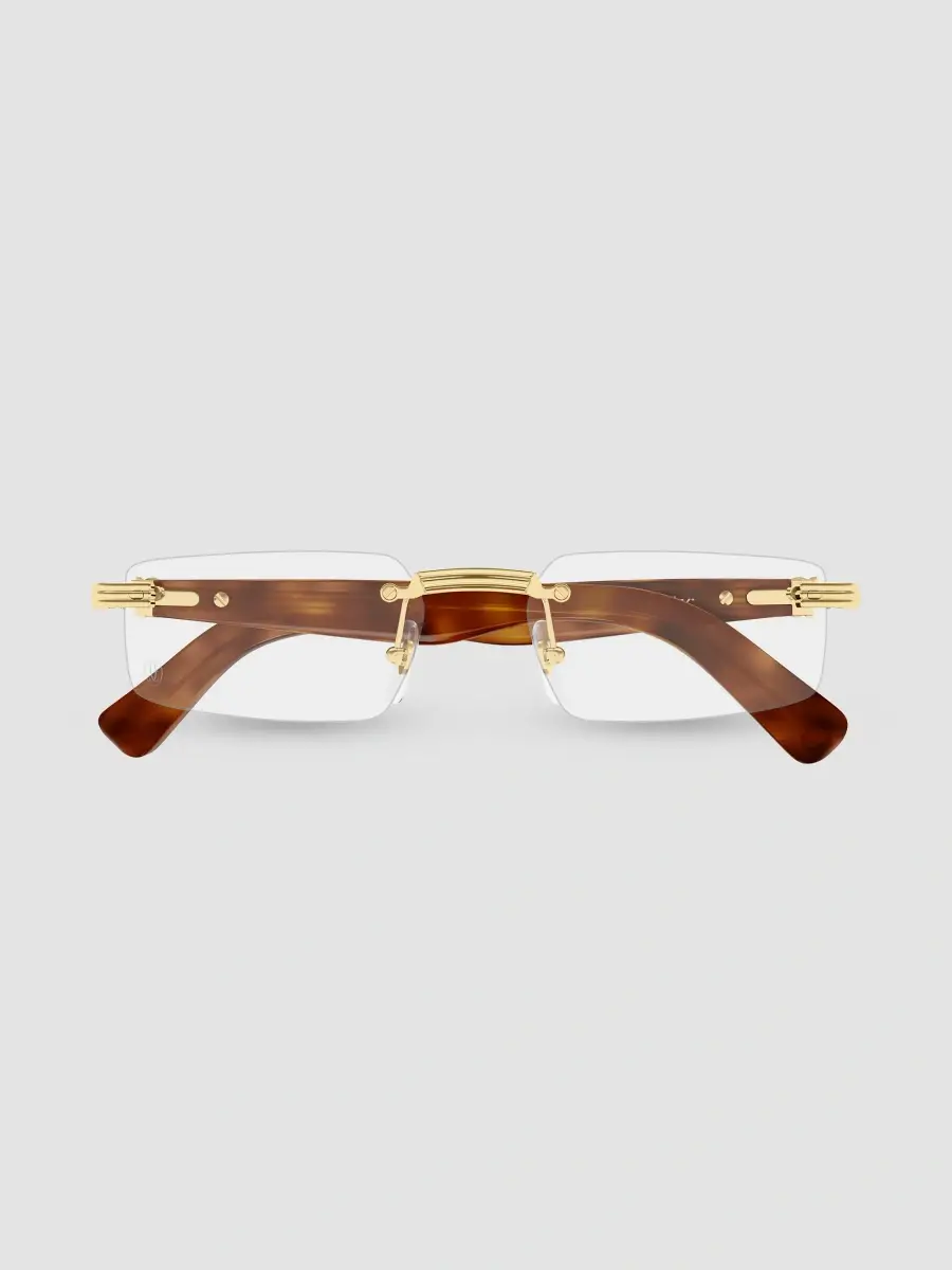Cartier Men's Première De 55MM 24K-Gold-Plated Rimless Eyeglasses | Thumbnail 2