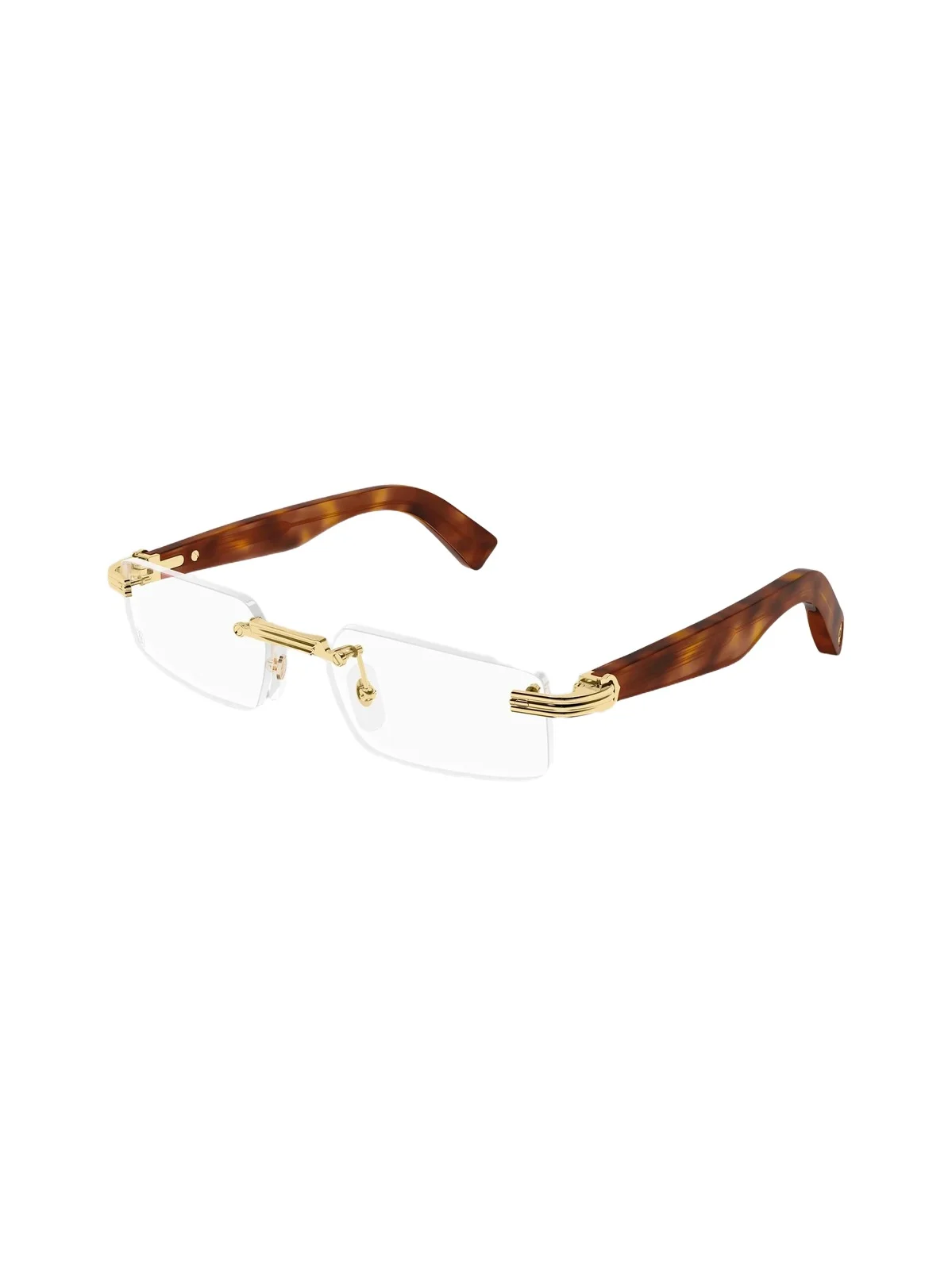 Men's Première De 55MM 24K-Gold-Plated Rimless Eyeglasses