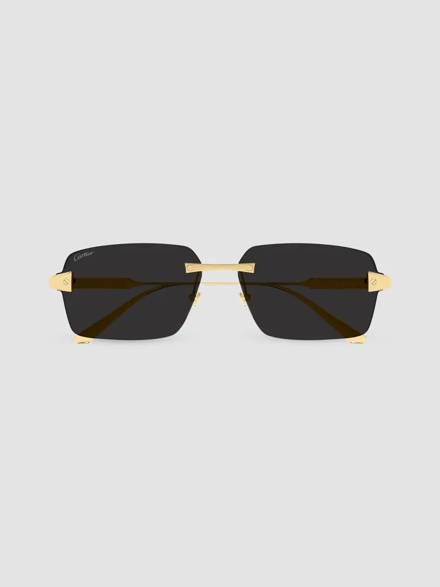 Cartier Men's Santos De 63MM Rimless Sunglasses | Thumbnail 2 Cartier Men's Santos De 63MM Rimless Sunglasses | Thumbnail 2