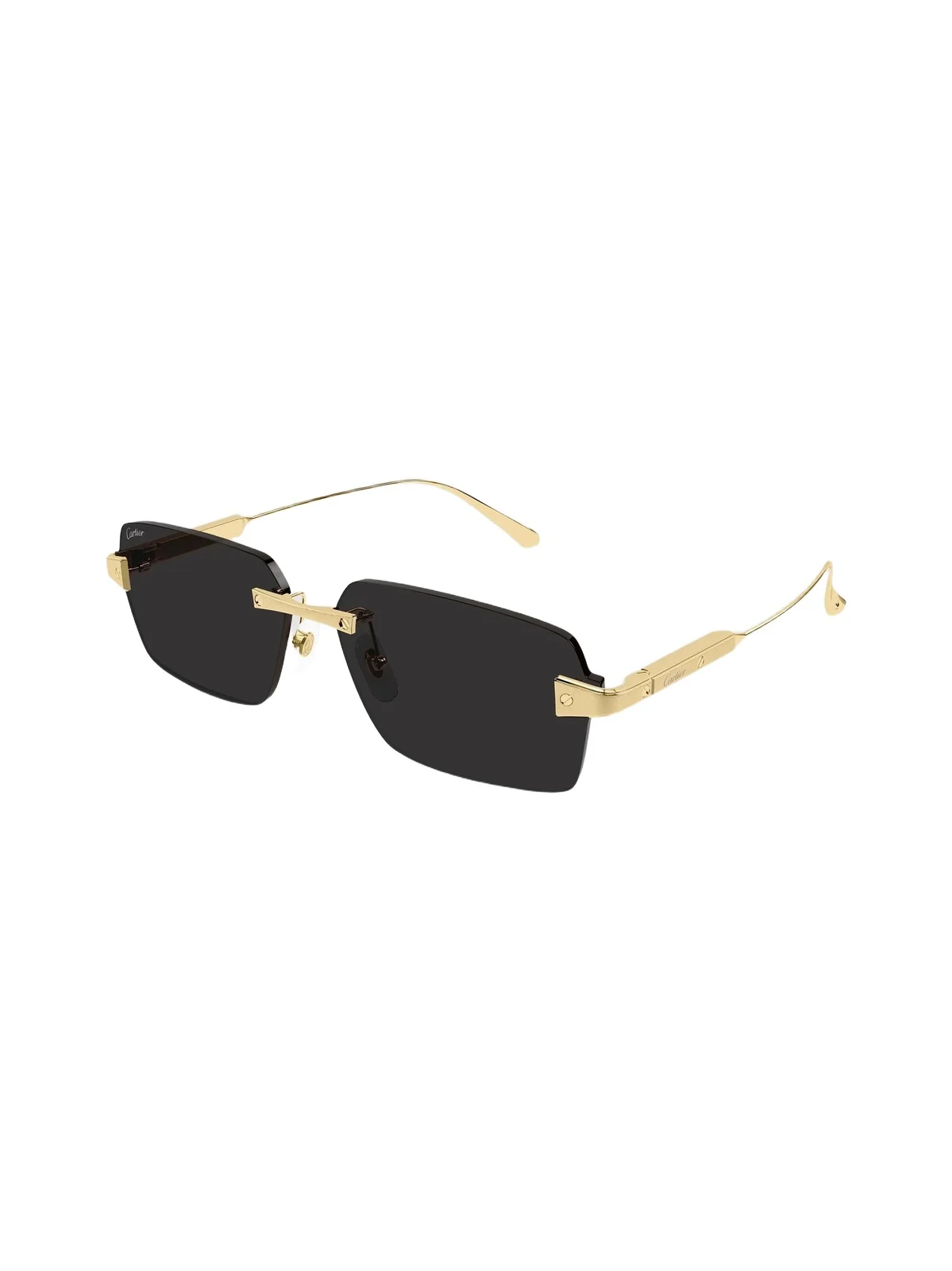 Cartier Men's Santos De 63MM Rimless Sunglasses