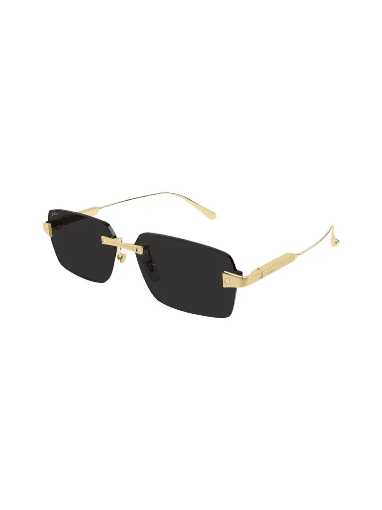 Cartier Men's Santos De 63MM Rimless Sunglasses