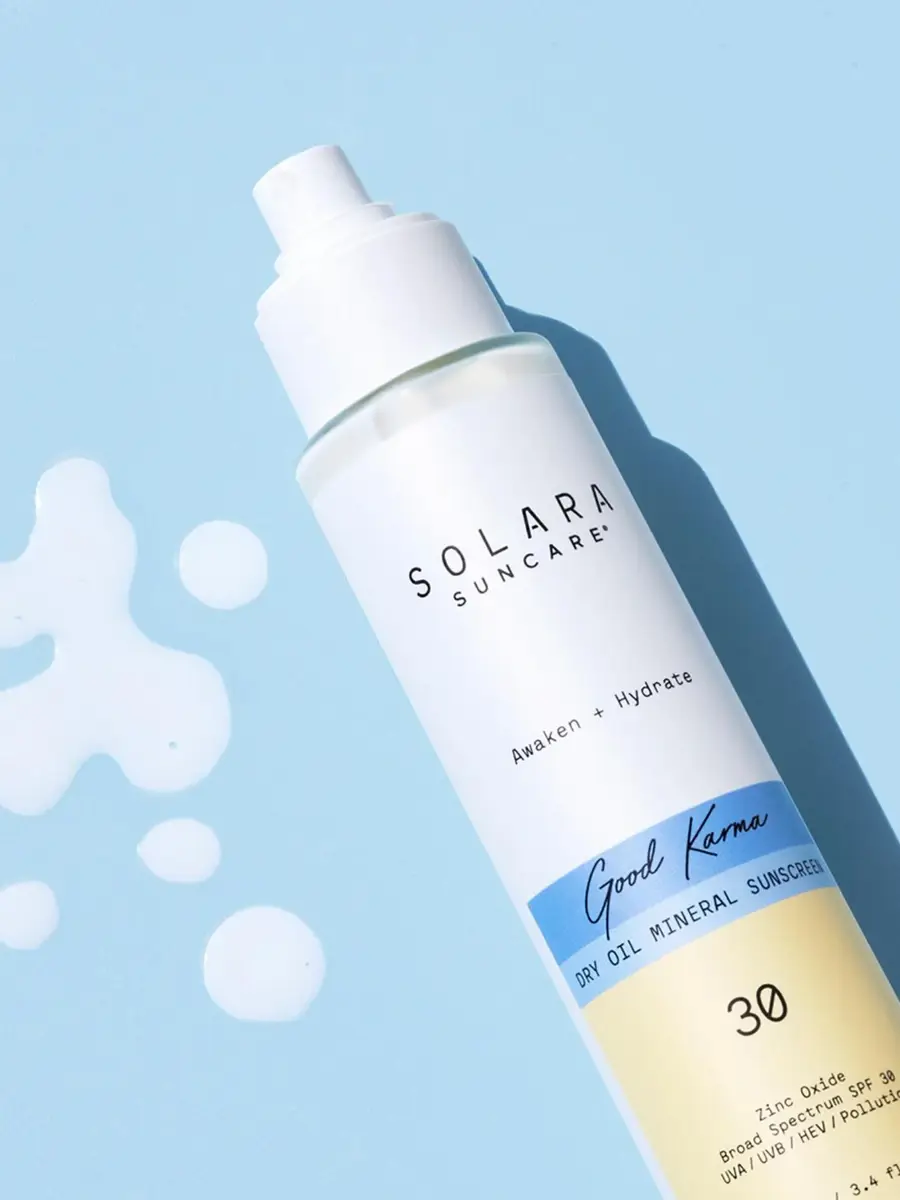 Solara Suncare Good Karma Dry Oil Mineral SPF 30 Mist | Thumbnail 2 Solara Suncare Good Karma Dry Oil Mineral SPF 30 Mist | Thumbnail 2