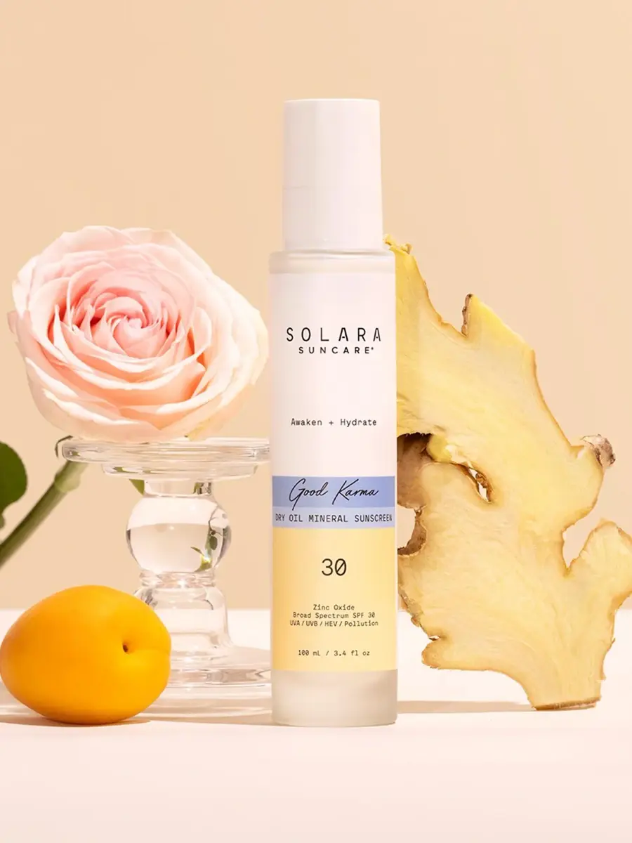 Solara Suncare Good Karma Dry Oil Mineral SPF 30 Mist | Thumbnail 5 Solara Suncare Good Karma Dry Oil Mineral SPF 30 Mist | Thumbnail 5