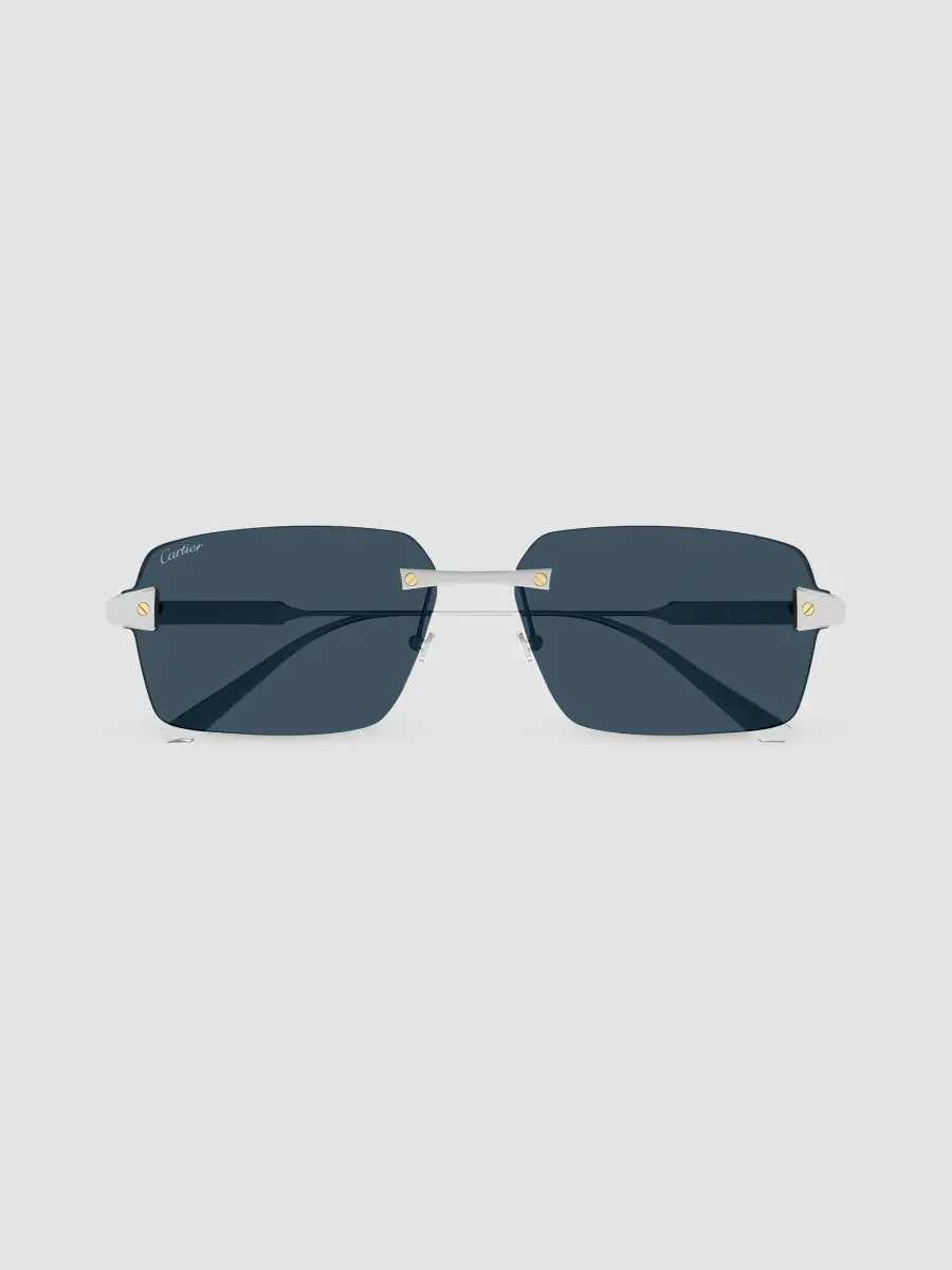 Cartier Men's Santos De 63MM Rimless Sunglasses | Thumbnail 2 Cartier Men's Santos De 63MM Rimless Sunglasses | Thumbnail 2