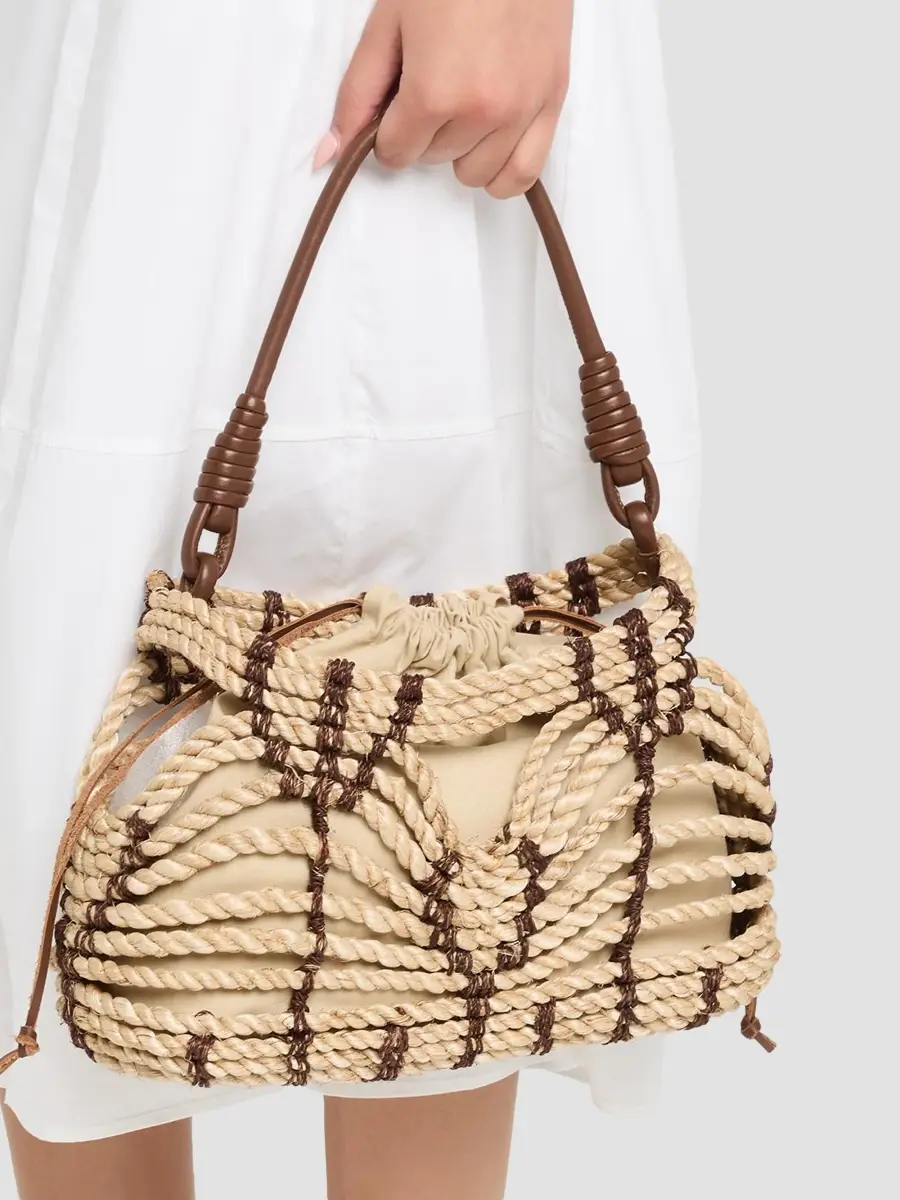POOLSIDE Women's The Rope Tote Bag | Thumbnail 2 POOLSIDE Women's The Rope Tote Bag | Thumbnail 2