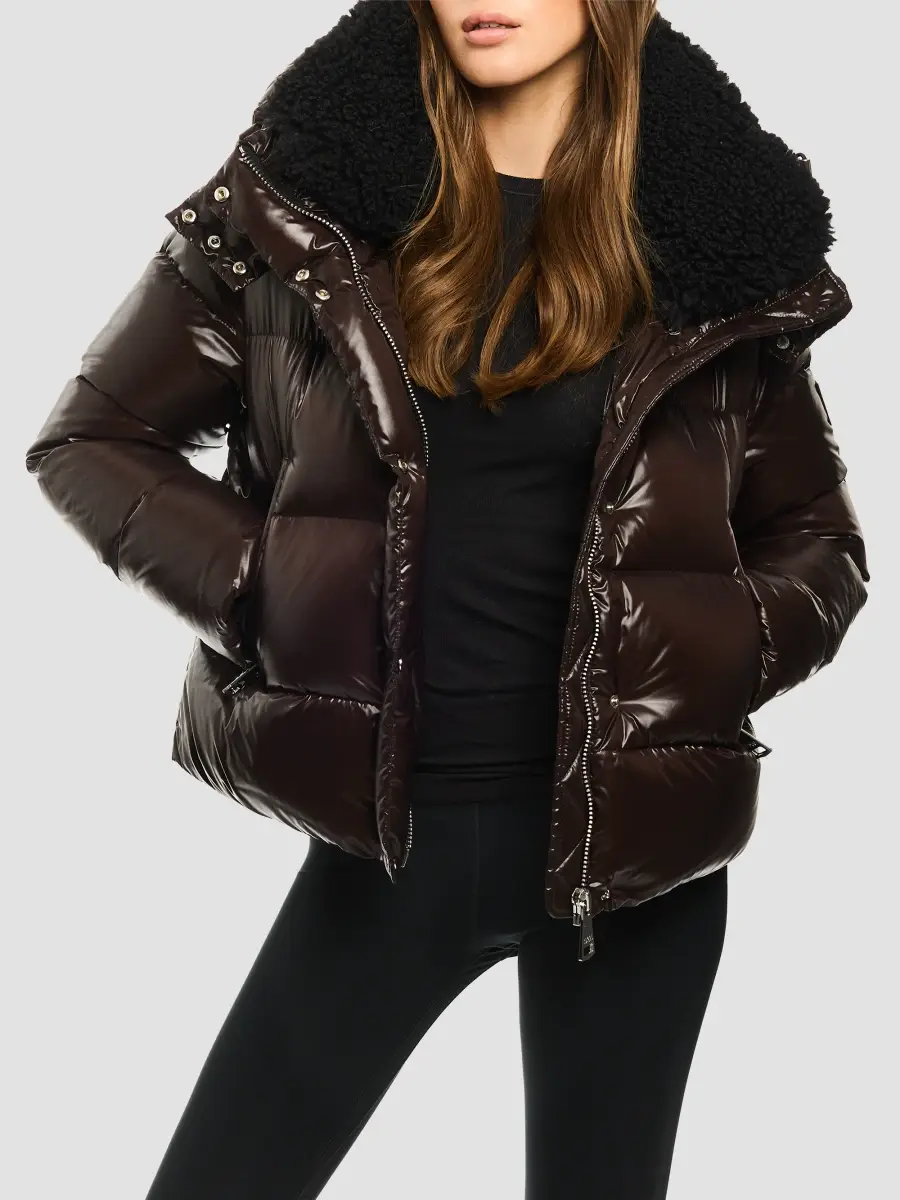 Sam. SAM. Women's Phoenix Sherpa-Collar Down Puffer Coat | Thumbnail 3 Sam. SAM. Women's Phoenix Sherpa-Collar Down Puffer Coat | Thumbnail 3