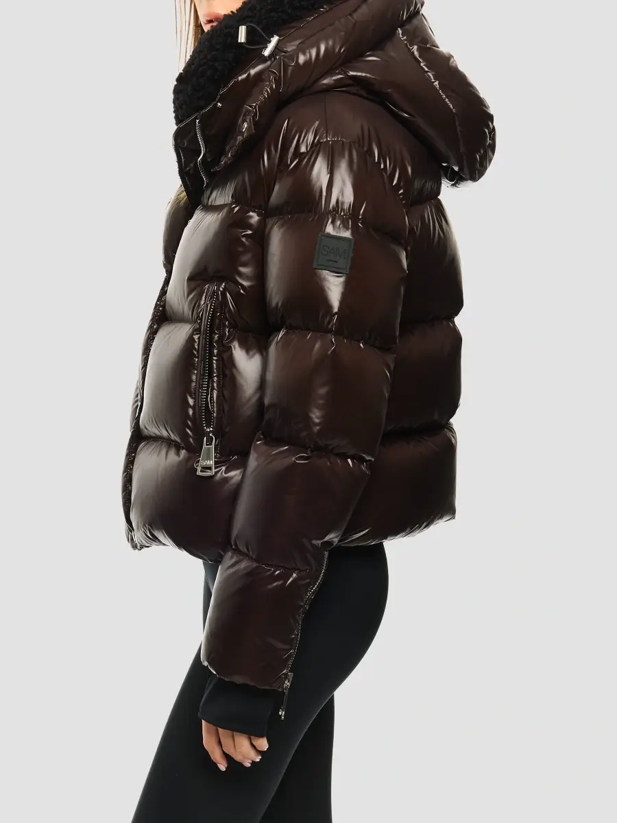 Sam. SAM. Women's Phoenix Sherpa-Collar Down Puffer Coat | Thumbnail 4 Sam. SAM. Women's Phoenix Sherpa-Collar Down Puffer Coat | Thumbnail 4