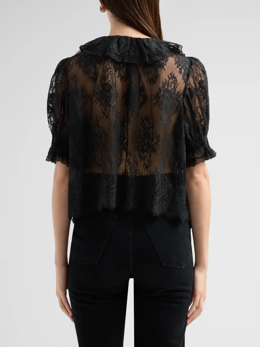 DÔEN Women's Henri Lace Blouse | Thumbnail 3 DÔEN Women's Henri Lace Blouse | Thumbnail 3