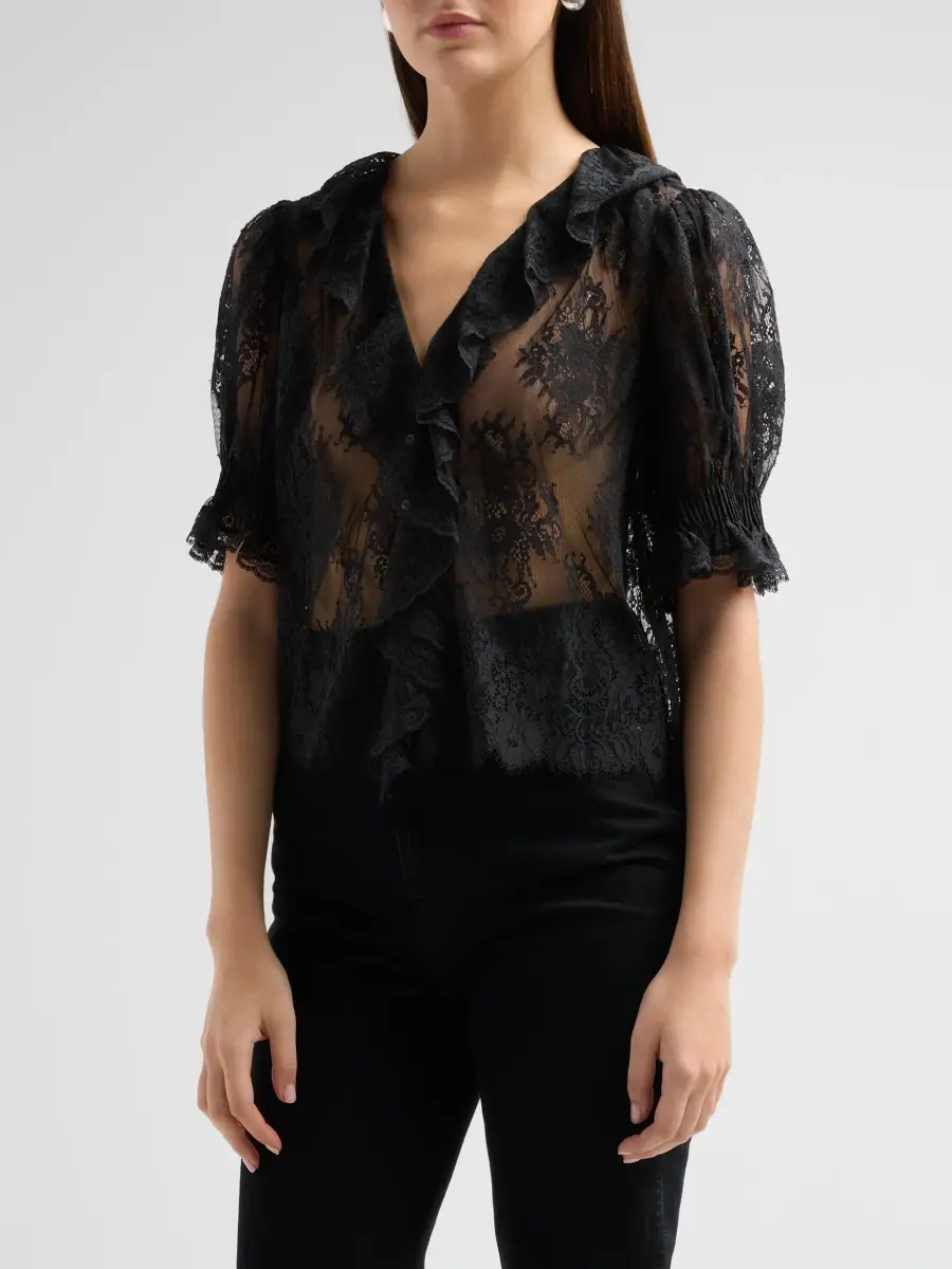 DÔEN Women's Henri Lace Blouse | Thumbnail 4 DÔEN Women's Henri Lace Blouse | Thumbnail 4