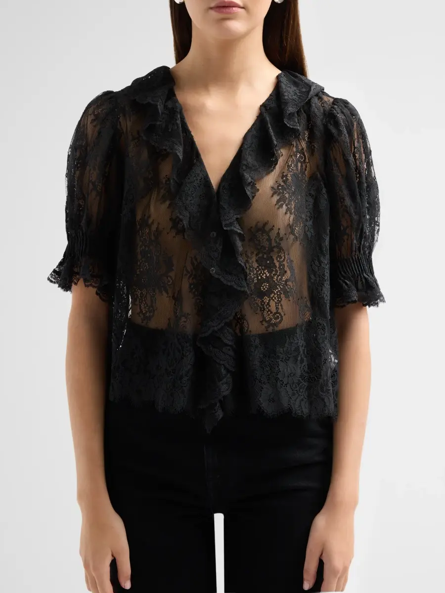 DÔEN Women's Henri Lace Blouse | Thumbnail 5 DÔEN Women's Henri Lace Blouse | Thumbnail 5