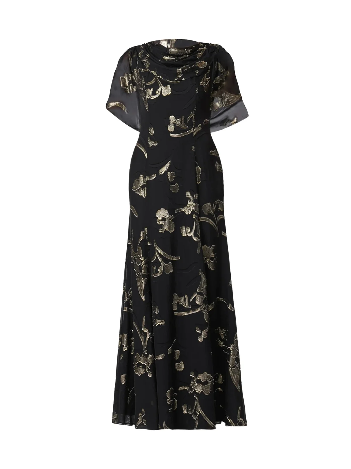 Women's Annalynn Metallic Chiffon A-Line Gown Women's Annalynn Metallic Chiffon A-Line Gown