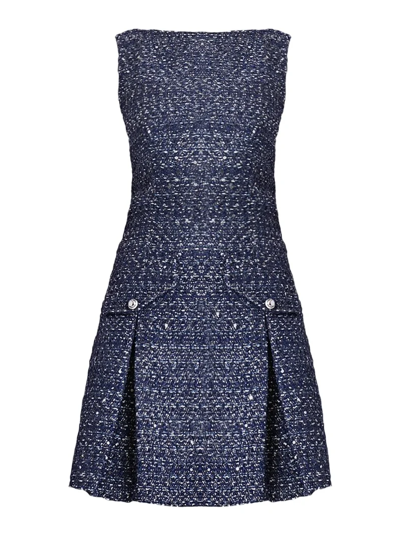 Women's Bradford Metallic Tweed Mini Dress Women's Bradford Metallic Tweed Mini Dress