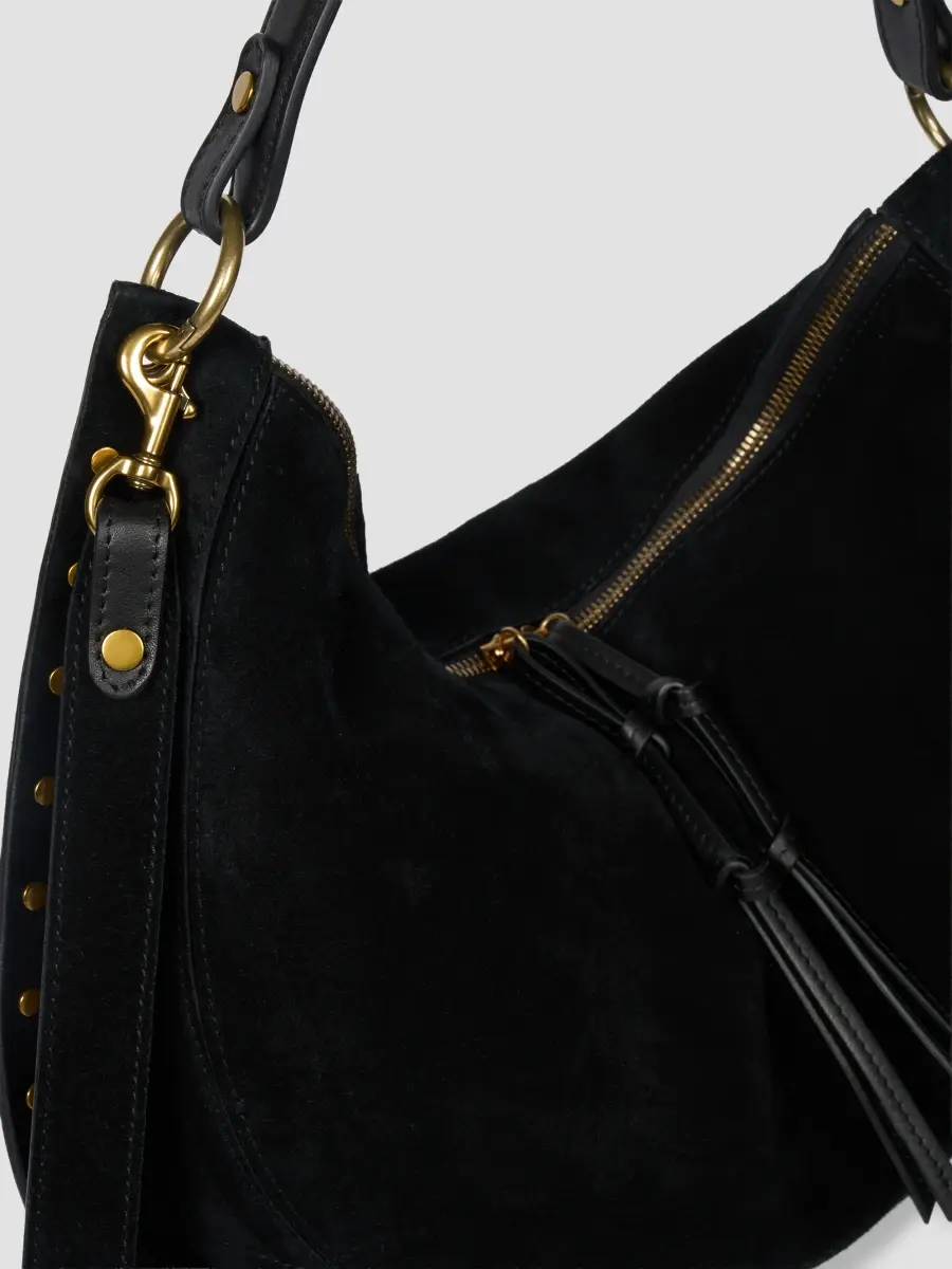 Isabel Marant Women's Oskan Suede & Leather Hobo Bag | Thumbnail 5