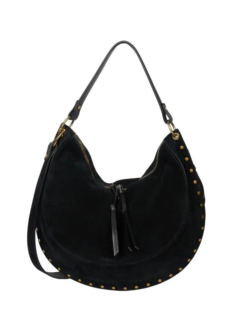 Isabel Marant Women's Oskan Suede & Leather Hobo Bag