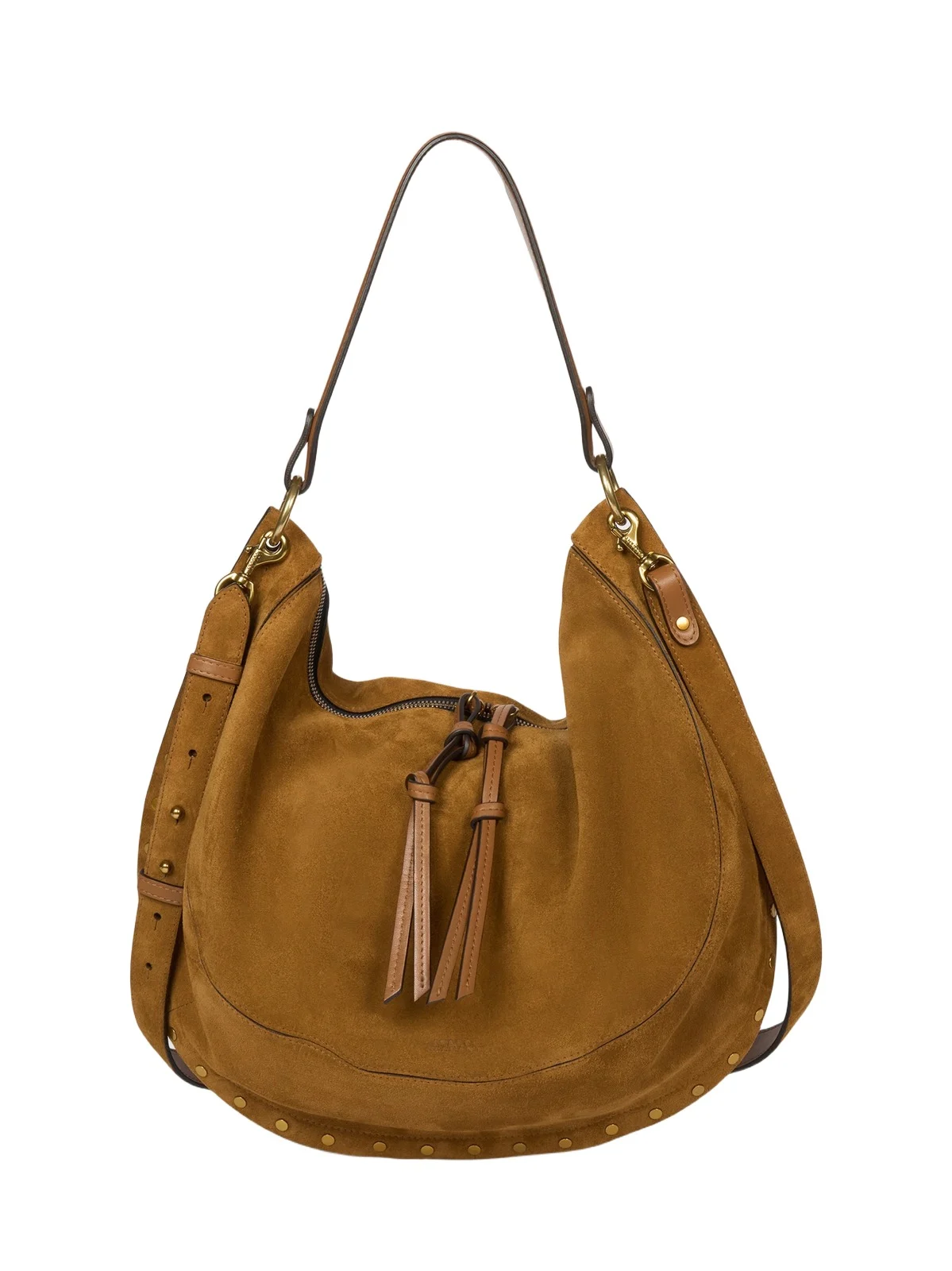 Isabel Marant Women's Oskan Suede & Leather Hobo Bag