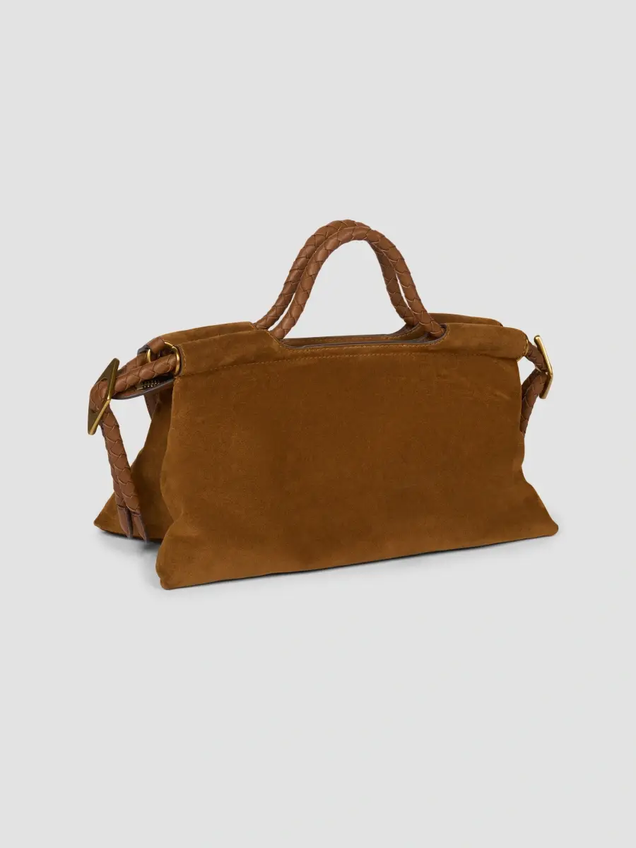 Isabel Marant Women's Pipa Medium Suede Top Handle Bag | Thumbnail 6
