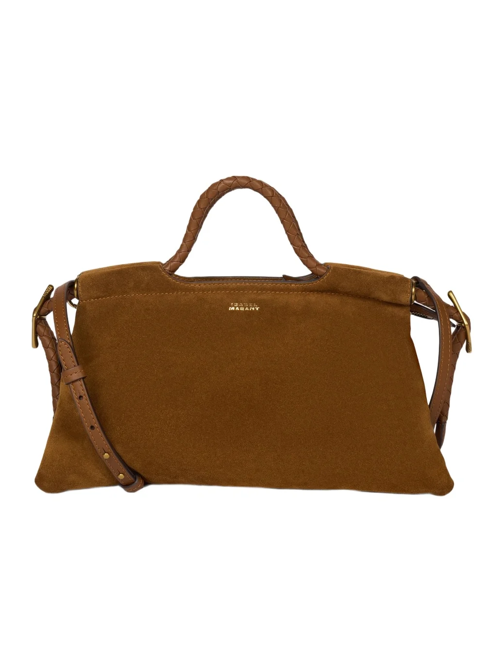 Women's Pipa Medium Suede Top Handle Bag